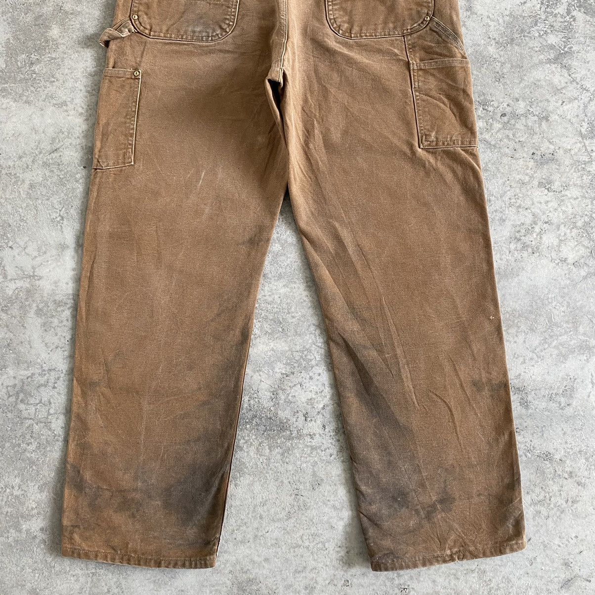Carhartt VTG Carhartt Double Knee Dirty Carpenter Work Pants Size US 35 - 15 Thumbnail