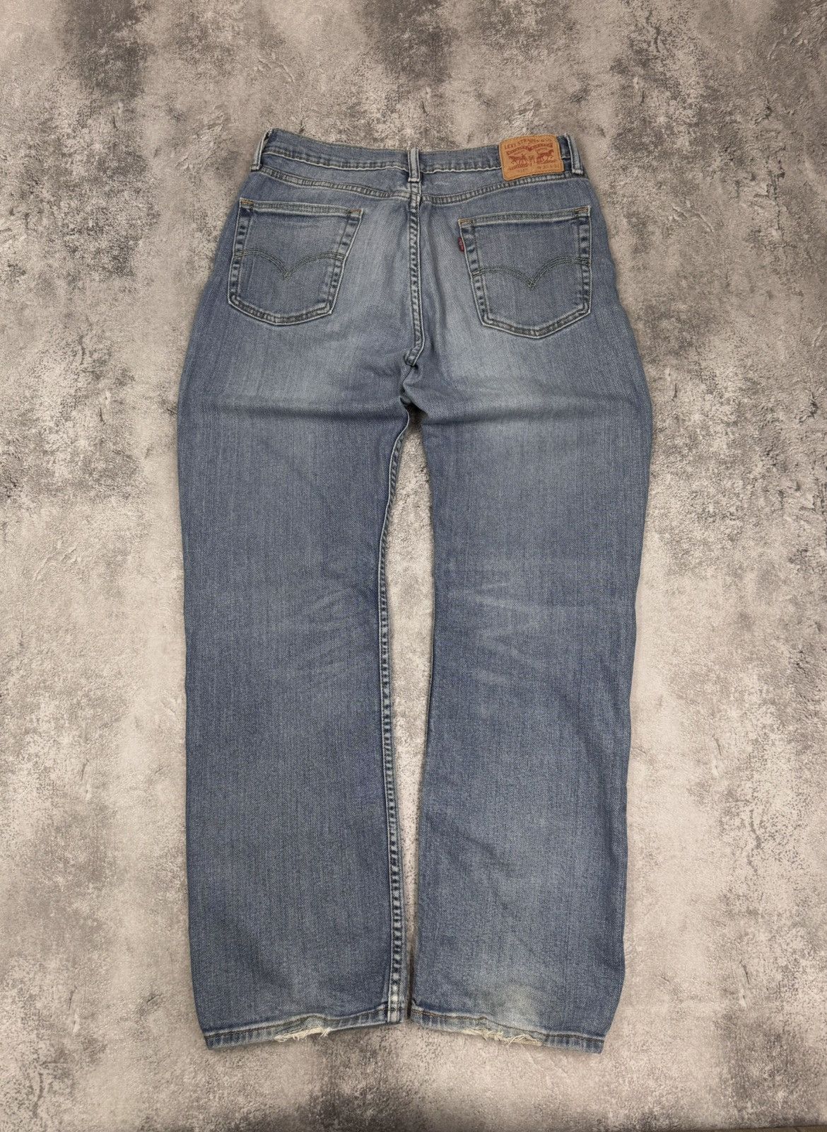 Levi's Levi’s 501 Men Straight Fit Jeans Light Blue Denim Size W33 Size US 33 - 1 Thumbnail