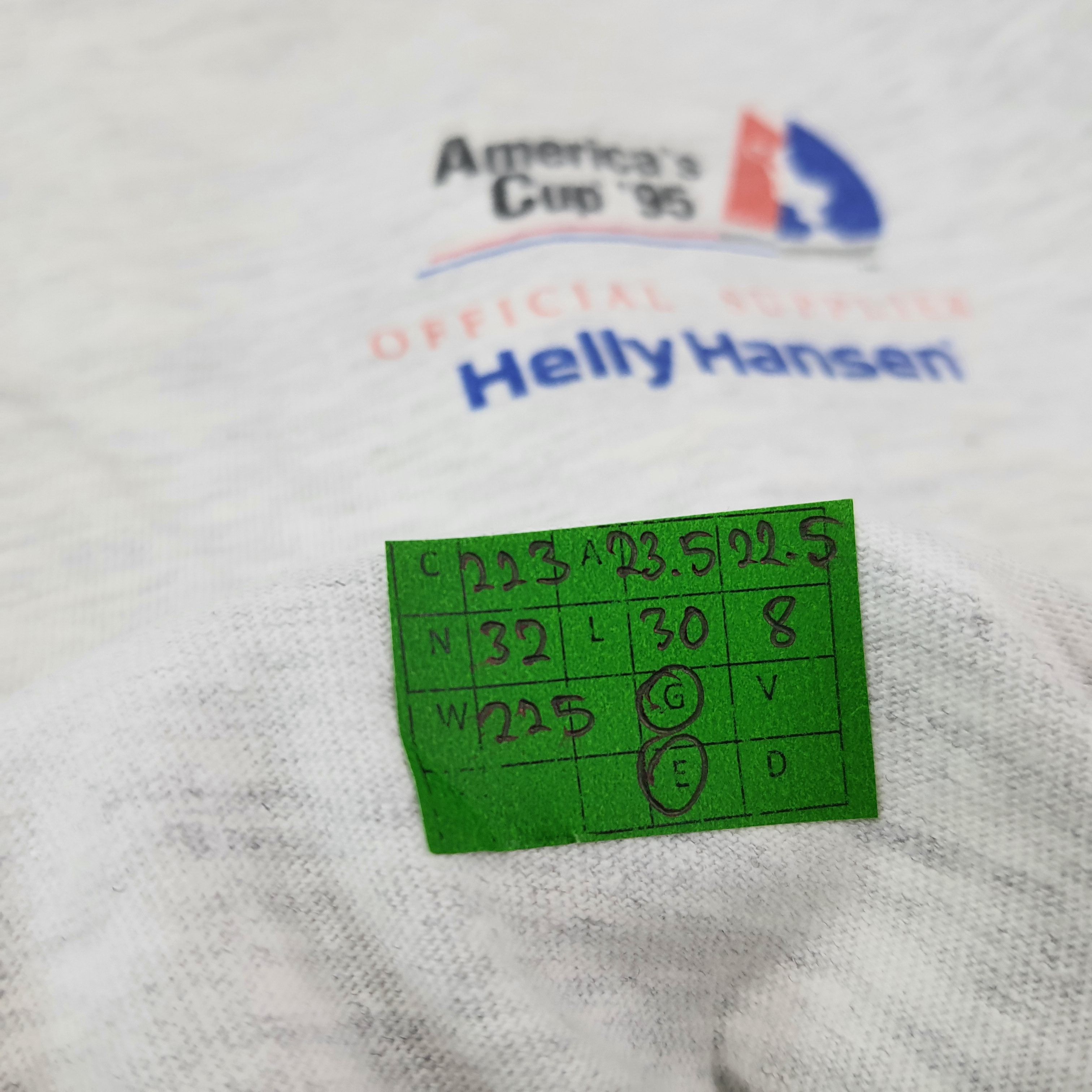 Helly Hansen Vintage Helly Hansen America's Cup'95 Tshirt C223N32 Size US XL / EU 56 / 4 - 9 Thumbnail