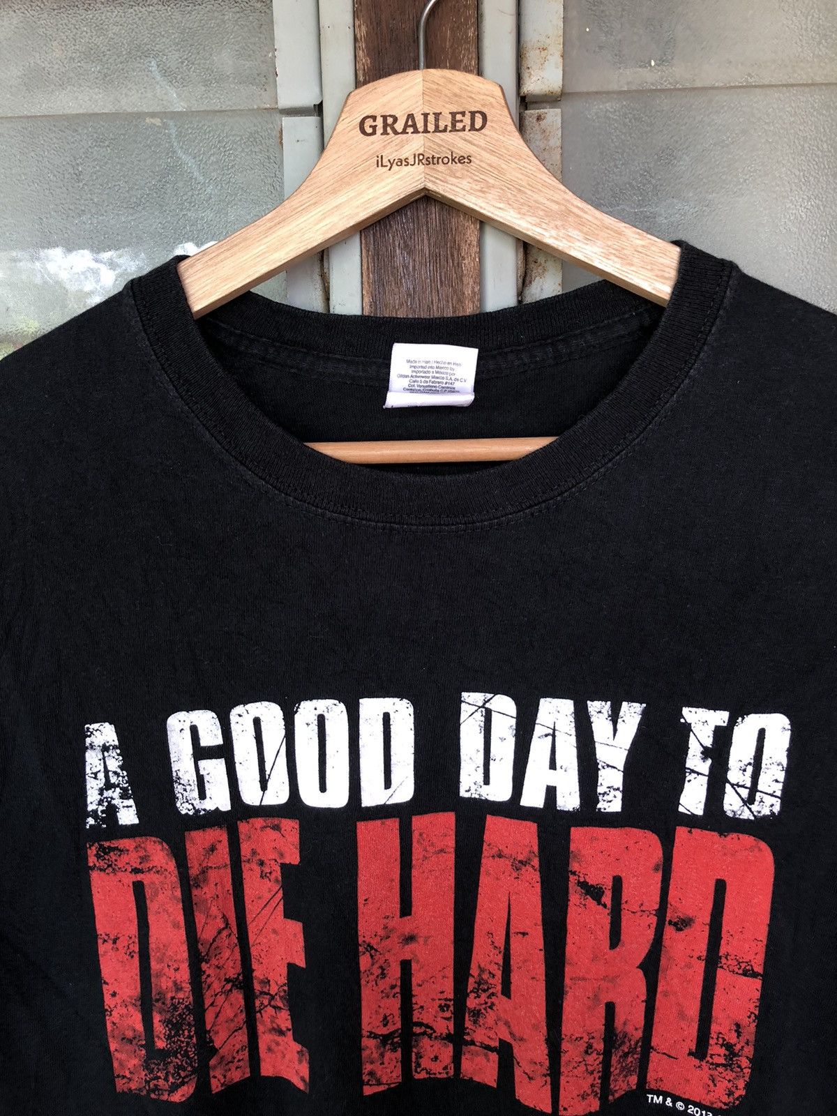 John Moore Vintage Die Hard Film A Good Day Action Film John Moore Tee Size US L / EU 52-54 / 3 - 10 Thumbnail