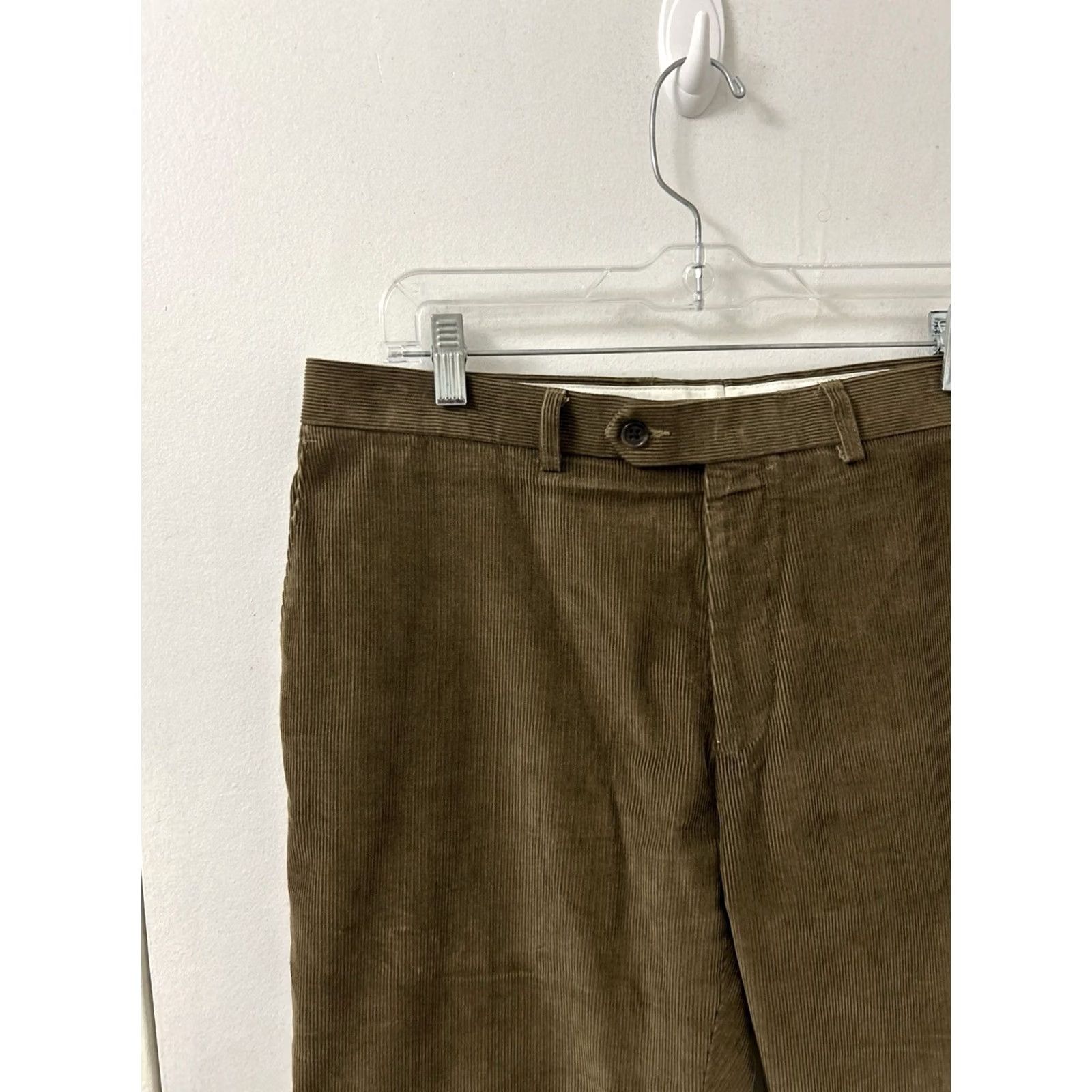 Ralph Lauren VINTAGE? No. Lauren Ralph Lauren Corduroy Pants Mens 34x30 Brown 100% Cotton Trousers Size US 34 / EU 50 - 4 Thumbnail