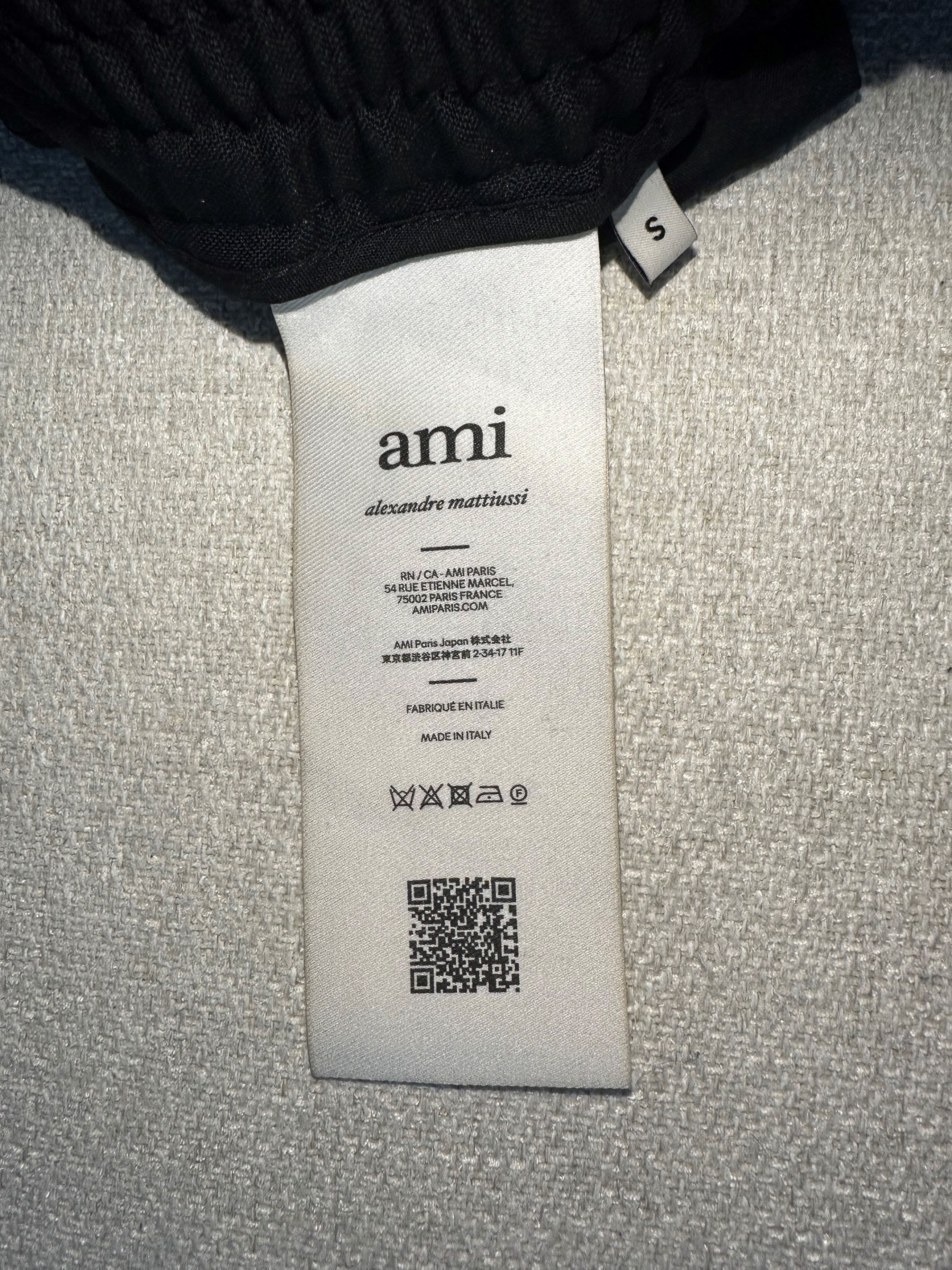 AMI AMI Paris Elasticated Waistband Straight-Leg Trousers Size US 30 / EU 46 - 3 Thumbnail