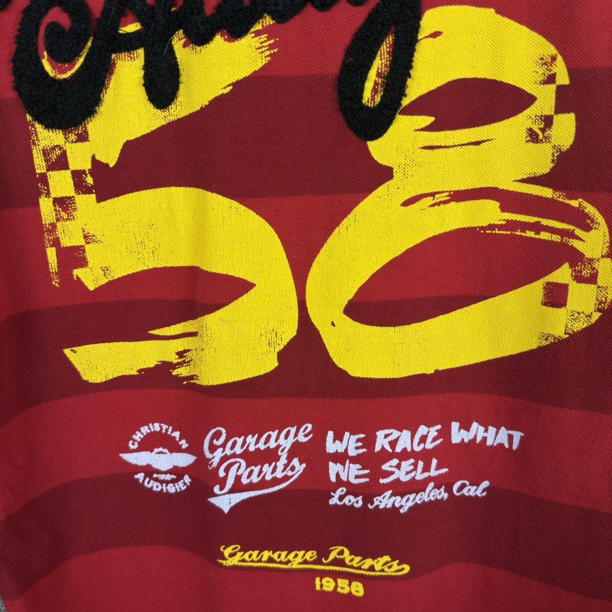 Christian Audigier Y2K vintage Christian Audigier garage parts polo shirt Size US M / EU 48-50 / 2 - 4 Thumbnail