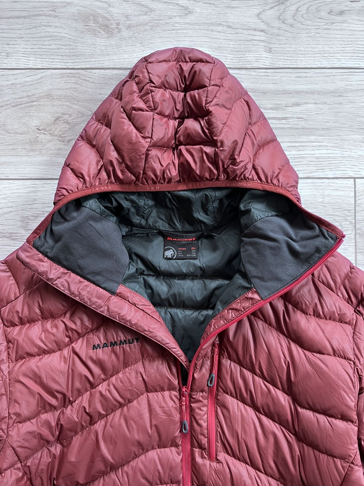 Mammut Mammut broad peak in hooded men’s down jacket outdoor hiking Size US XXL / EU 58 / 5 - 6 Thumbnail