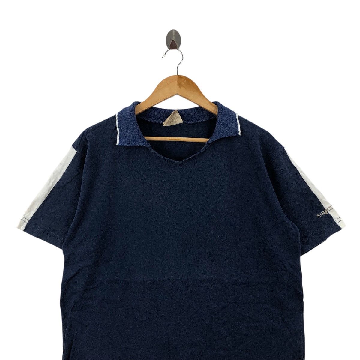 Split Vintage 90s SPLIT Skateboard Collar Tee Size L Size US L / EU 52-54 / 3 - 2 Thumbnail