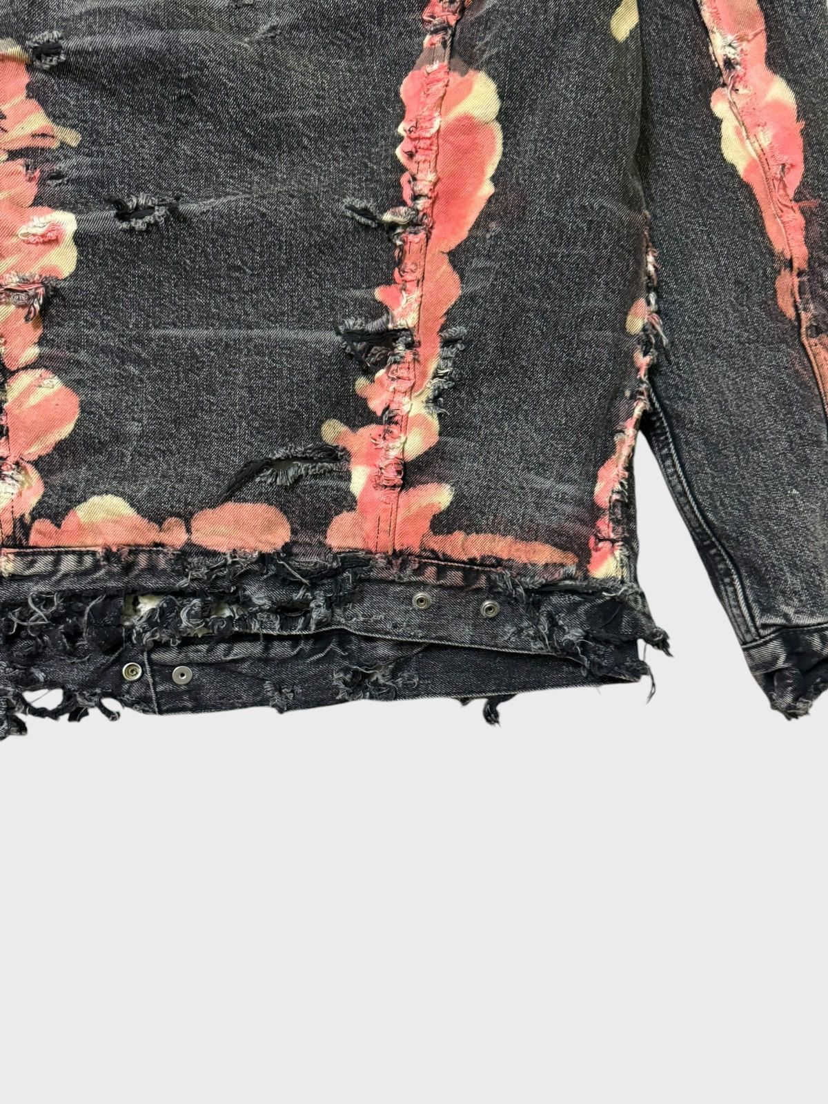 Levi's Levi's Distressed Denim Jacket Sherpa Jacket Size US M / EU 48-50 / 2 - 14 Thumbnail