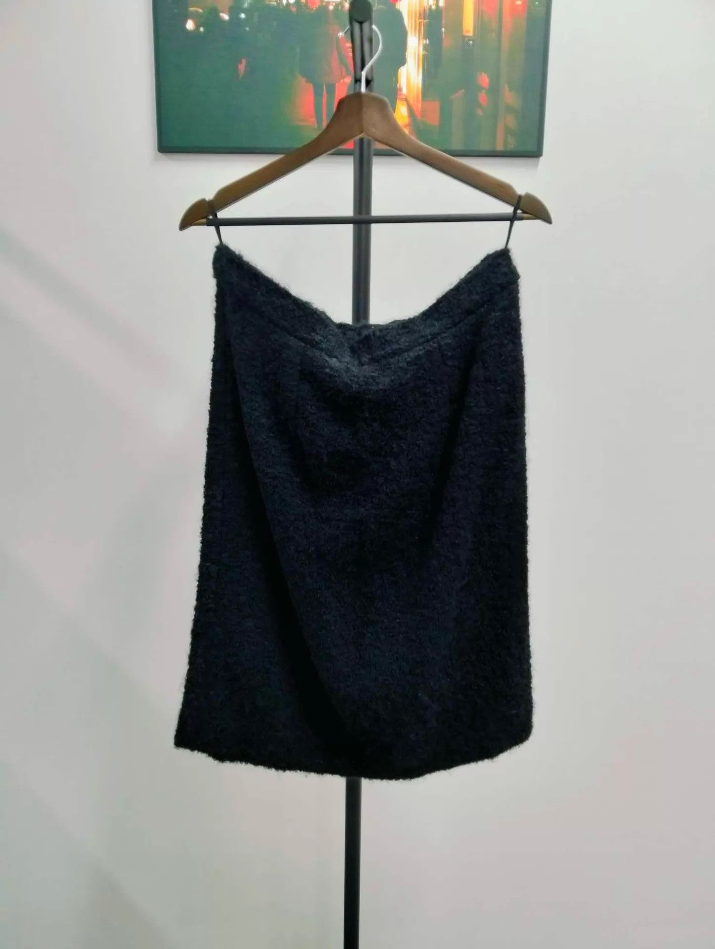 Celine CELINE Wool Mini Skirt 44 95 New Size 32" / US 10 / IT 46 - 1 Thumbnail