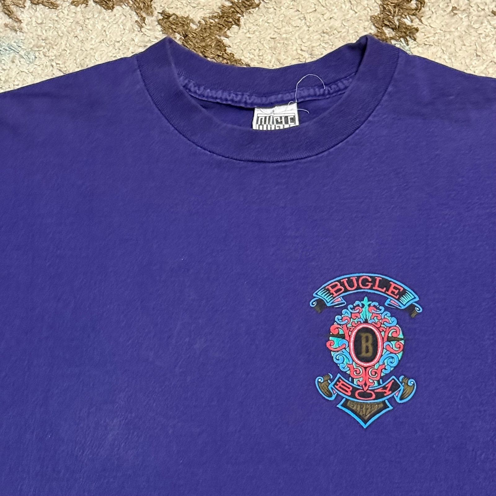 Bugle Boy × Vintage Vintage Bugle Boy Street Shirt Size Large 90s Winged Crest Size US L / EU 52-54 / 3 - 4 Thumbnail