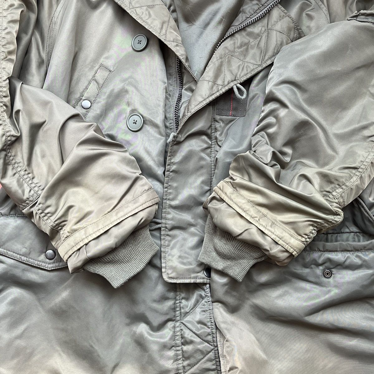 Alpha Industries × Avirex VINTAGE AVIREX ALPHA INDUSTRIES N-3B FLIGHT BOMBER JACKET Size US L / EU 52-54 / 3 - 15 Thumbnail