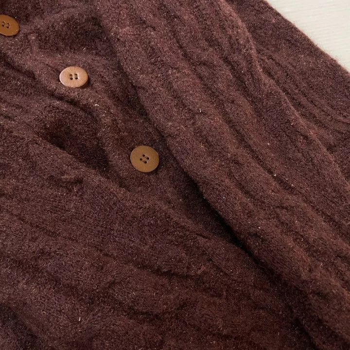 Issey Miyake ISSEY MIYAKE MEN 1990s LAME WOOL CARDIGAN Size US M / EU 48-50 / 2 - 8 Thumbnail