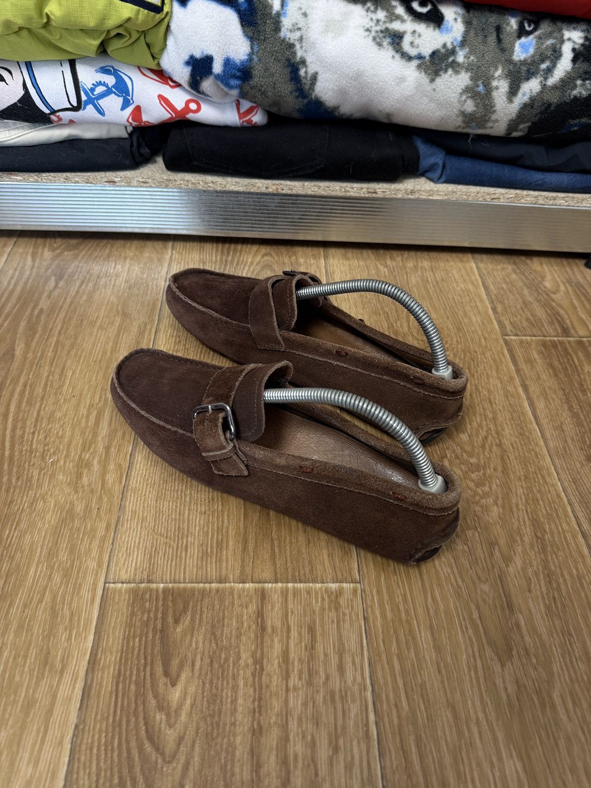 Prada Prada Leather Loafers Luxury Size US 7 / EU 40 - 1 Thumbnail
