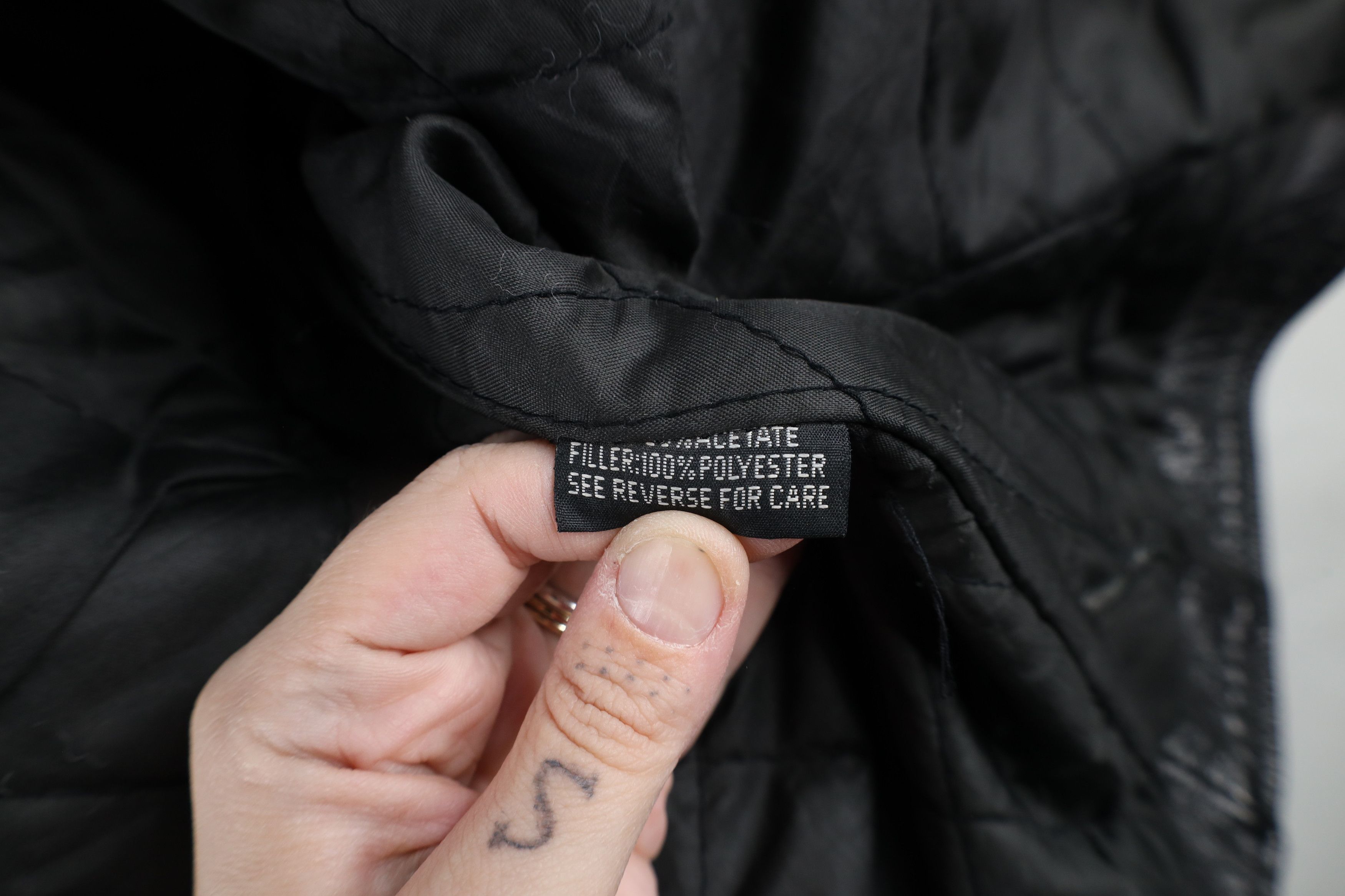 Vintage Vintage 90s Streetwear Leather Motorcycle Jacket Black Size US L / EU 52-54 / 3 - 16 Thumbnail