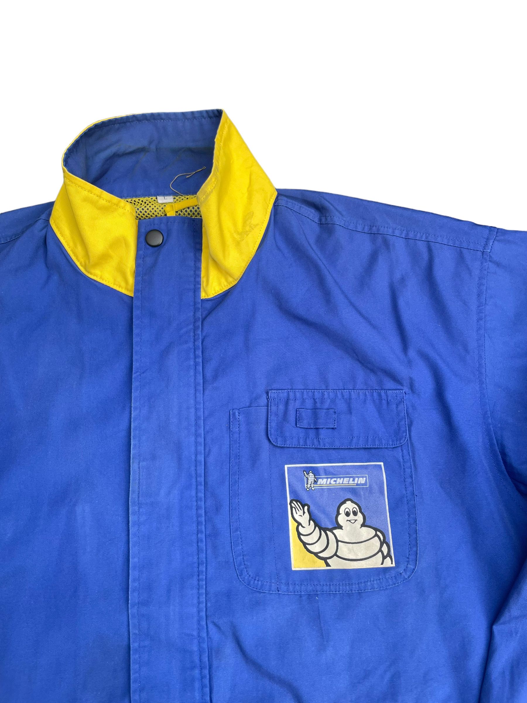If Six Was Nine Vintage Michelin Work Jacket Size US L / EU 52-54 / 3 - 3 Thumbnail