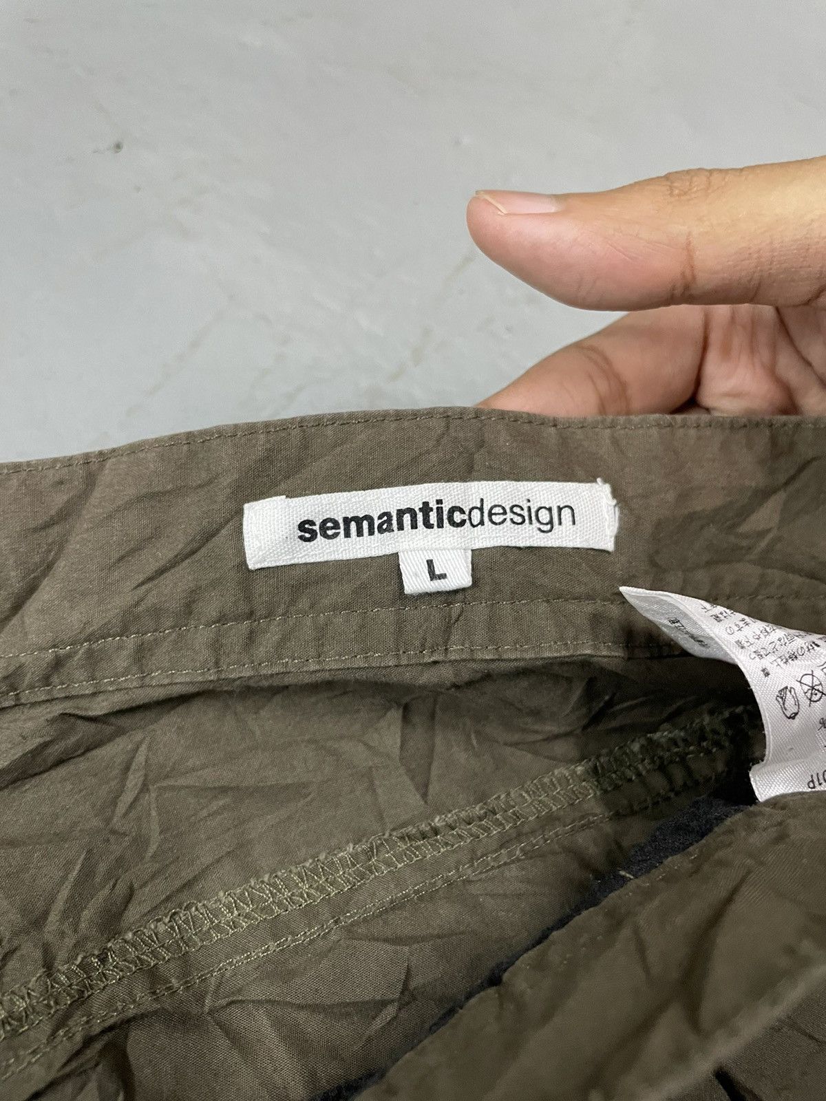 semanticdesign Semantic Design Cargo Pants Size US 33 - 5 Thumbnail
