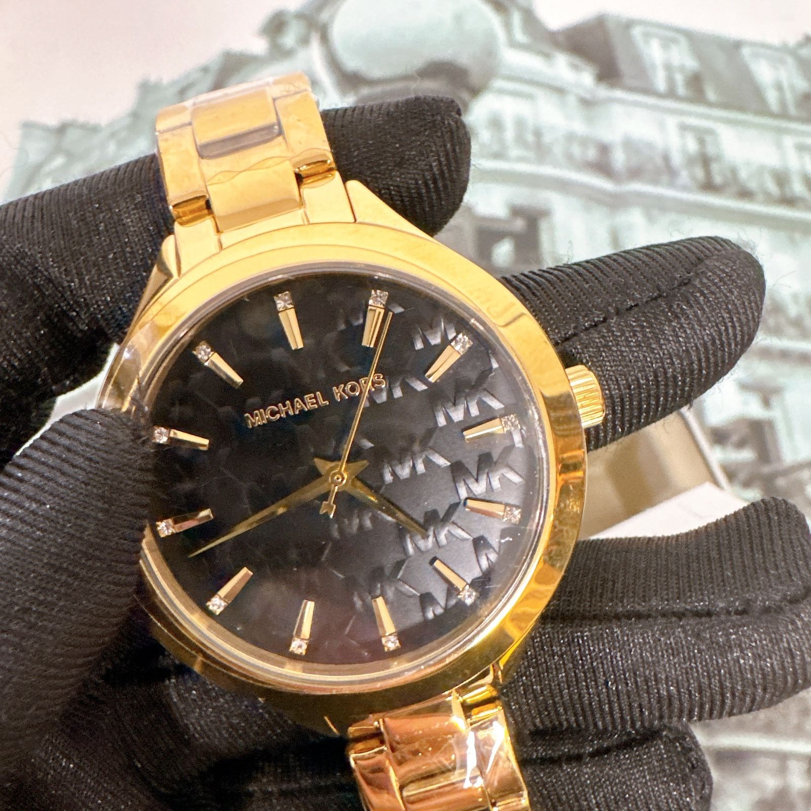 Michael Kors Michael Kors Outlet Aspyn Gold-Tone Watch Size ONE SIZE - 4 Thumbnail