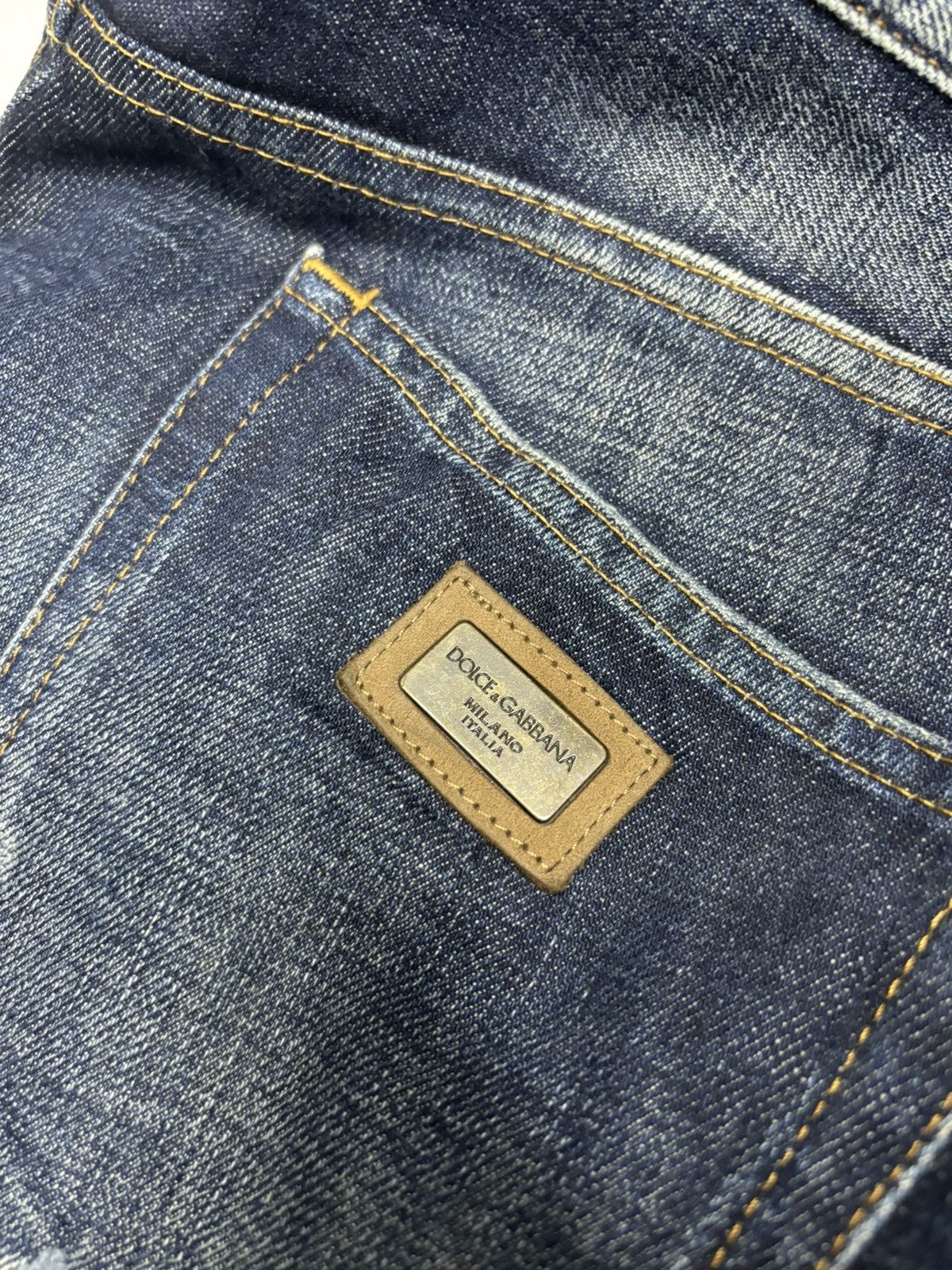 Dolce & Gabbana 🔥DOLCE & GABBANA BLUE DISTRESSED DENIM JEANS Size US 34 / EU 50 - 13 Thumbnail
