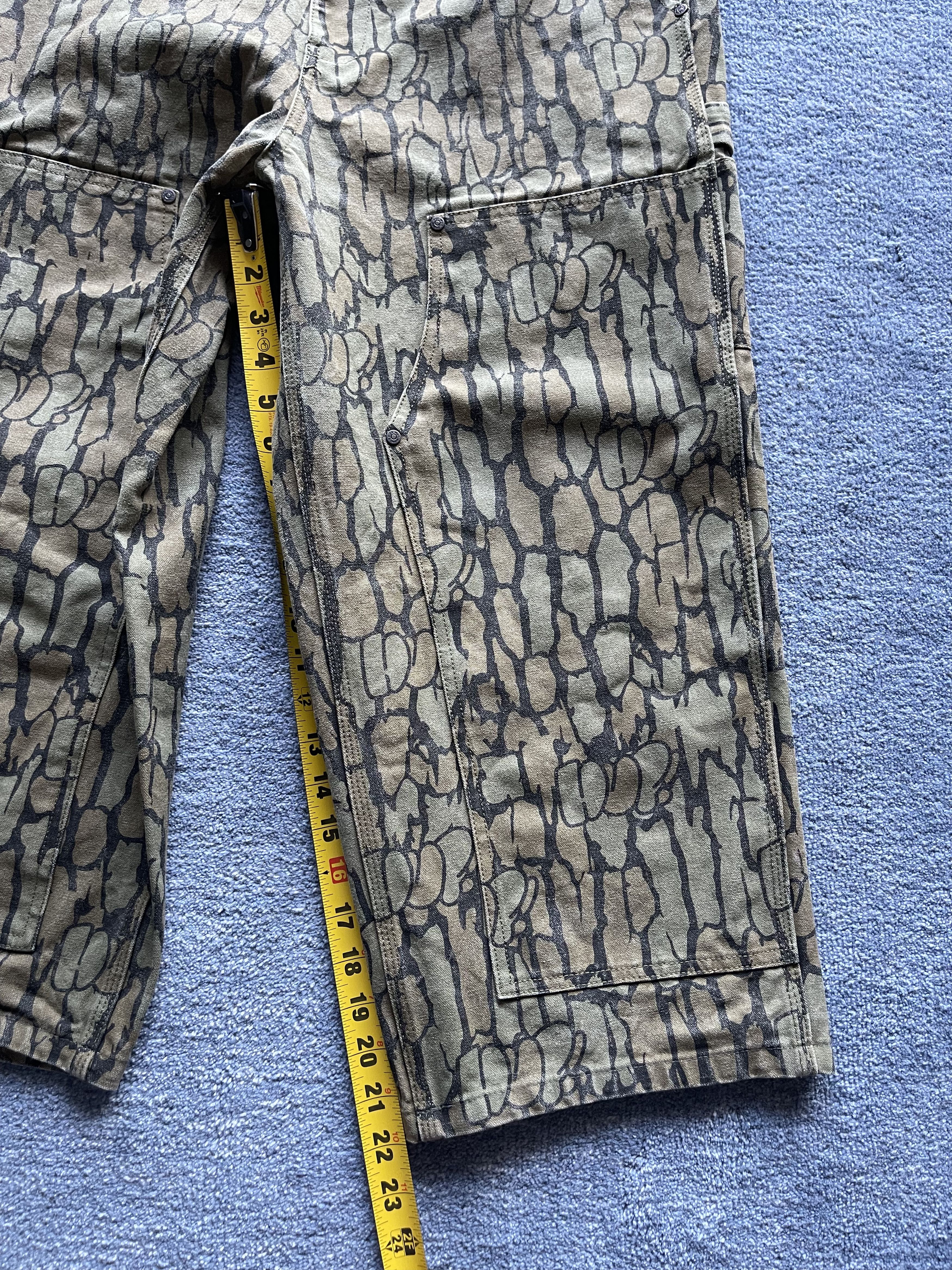 Huf HUF Gilman Double Knee Camo Pants Size 32 Cotton Duck Canvas Size US 32 / EU 48 - 8 Thumbnail
