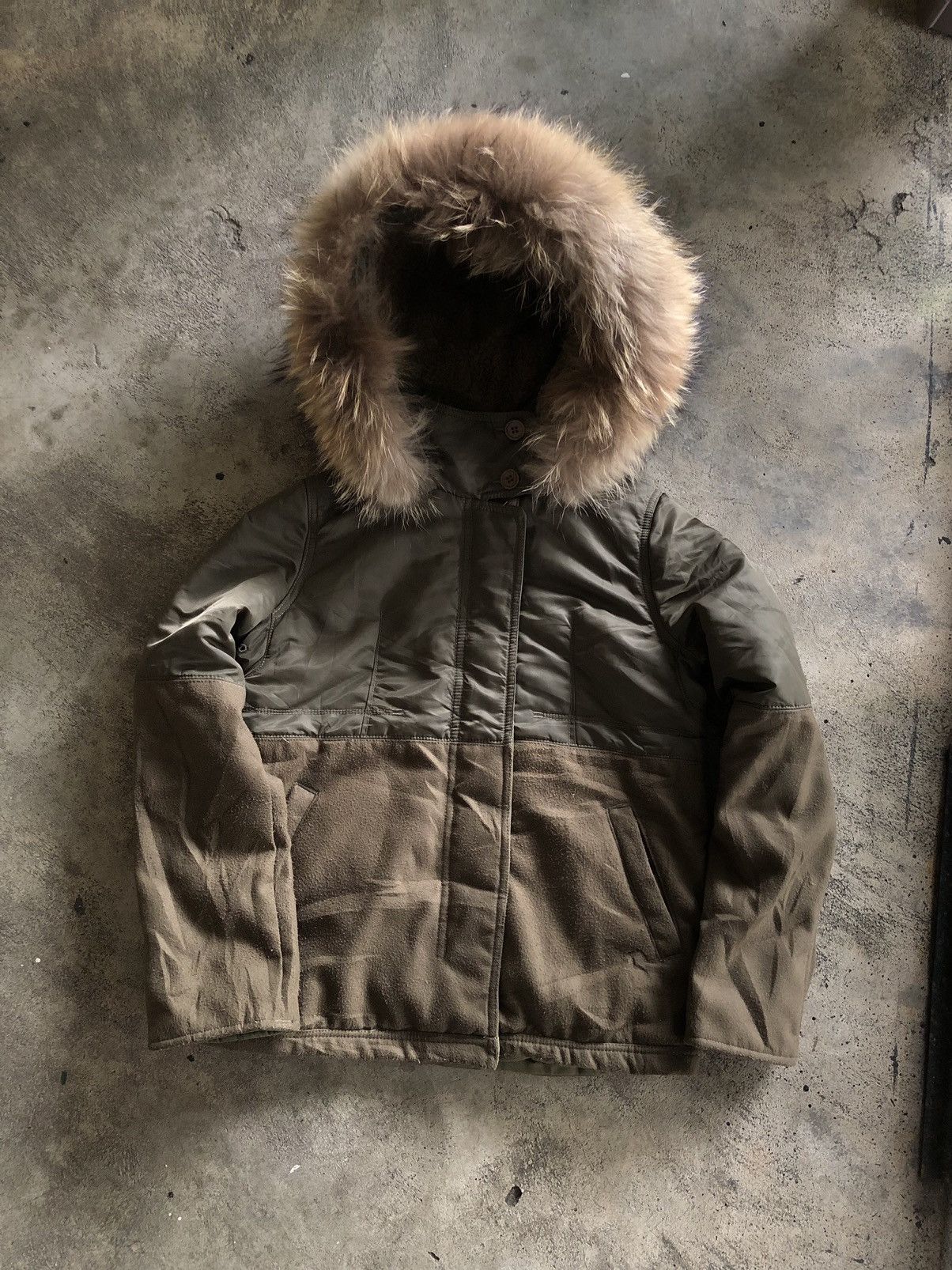 If Six Was Nine × Japanese Brand × Le Grande Bleu (L.G.B.) JAPANESE BRAND DRWCYS REVERSIBLE JACKET FUR HOODIE LGBSTYLE Size US M / EU 48-50 / 2 - 6 Thumbnail