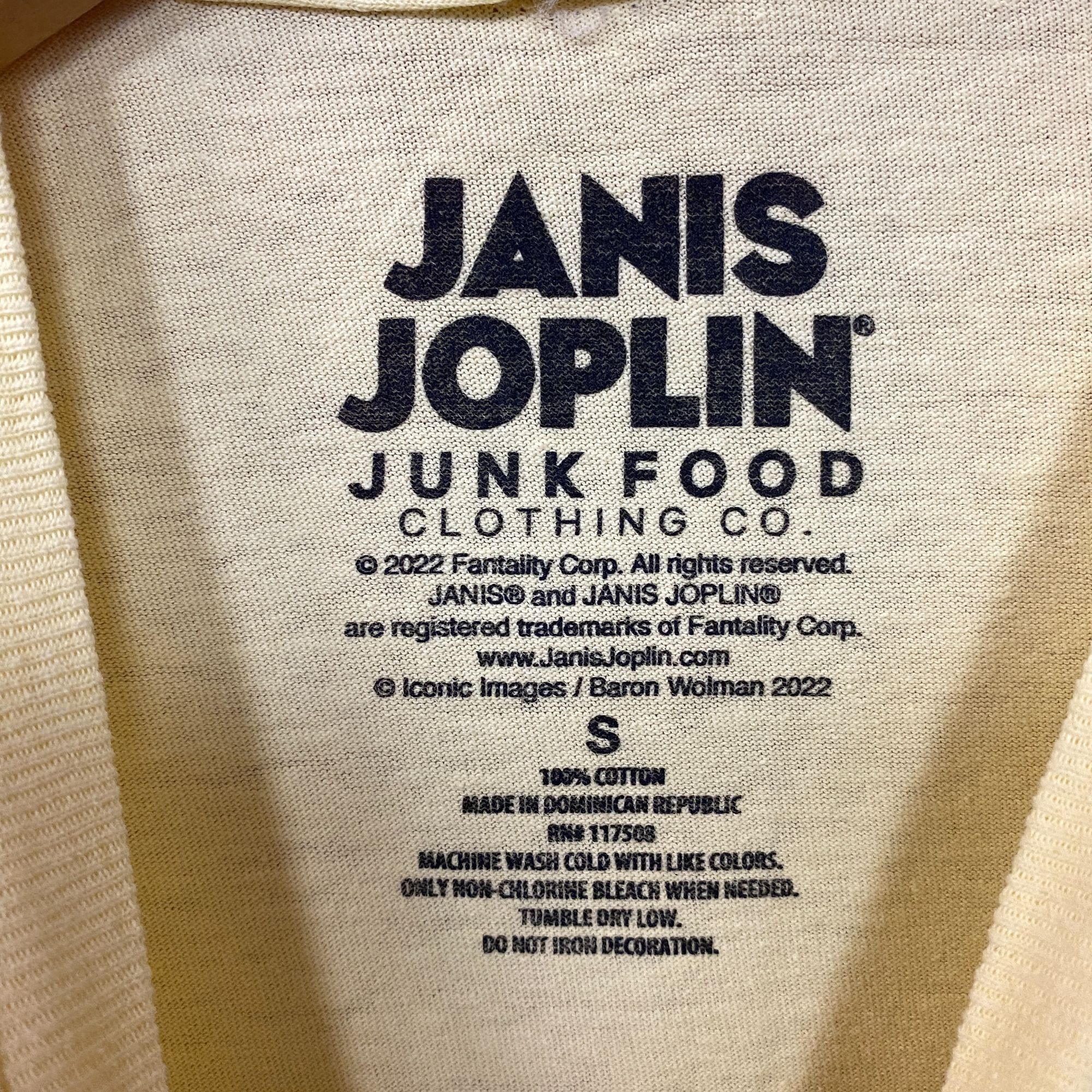 Junk Food Janis Joplin Peace Festival Shea Stadium '70 T-Shirt Small Size US S / EU 44-46 / 1 - 5 Thumbnail
