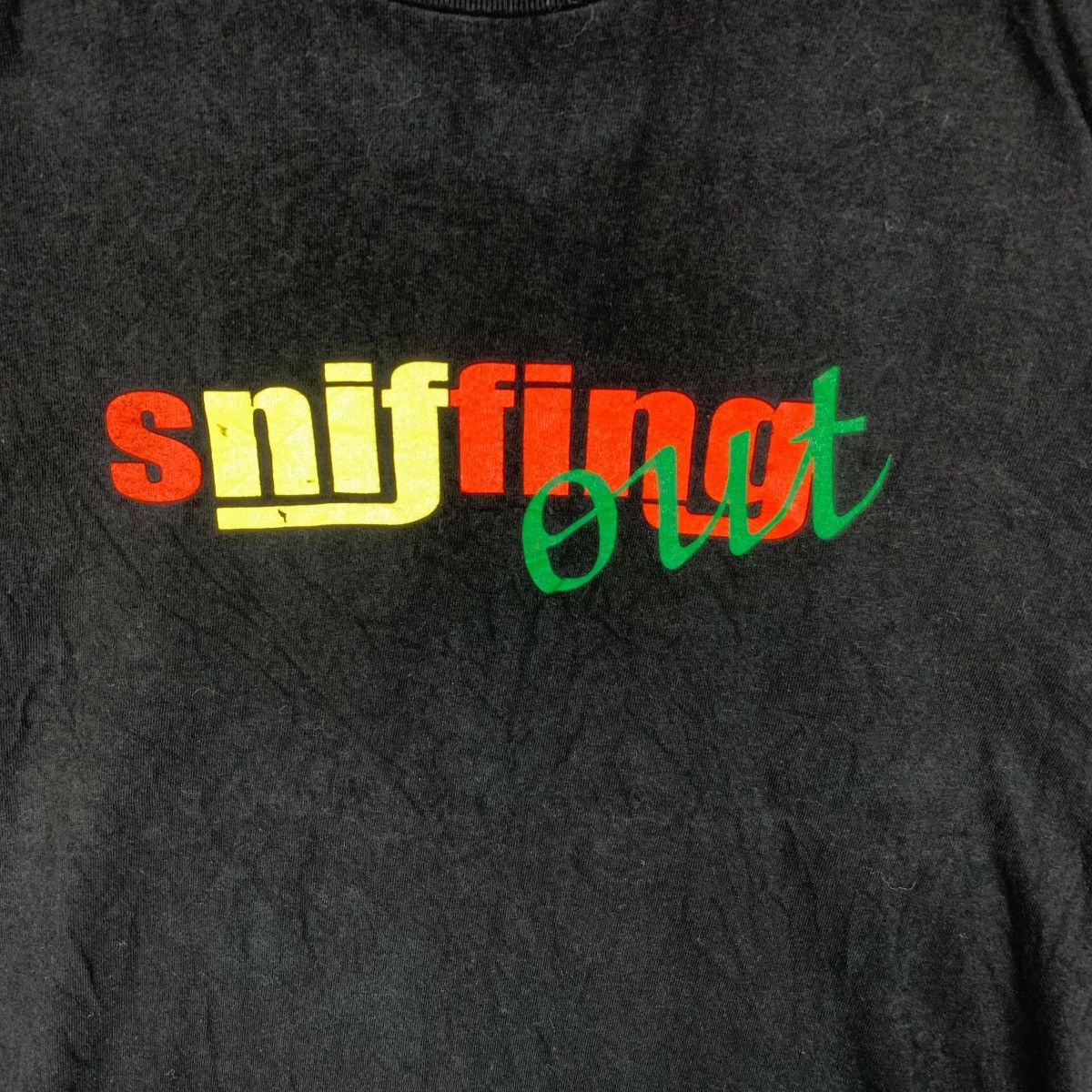 Vintage Vintage SNIFFING OUT 4-WILL Hip Hop Rap Tee Shirt Top Japan Size US S / EU 44-46 / 1 - 3 Thumbnail