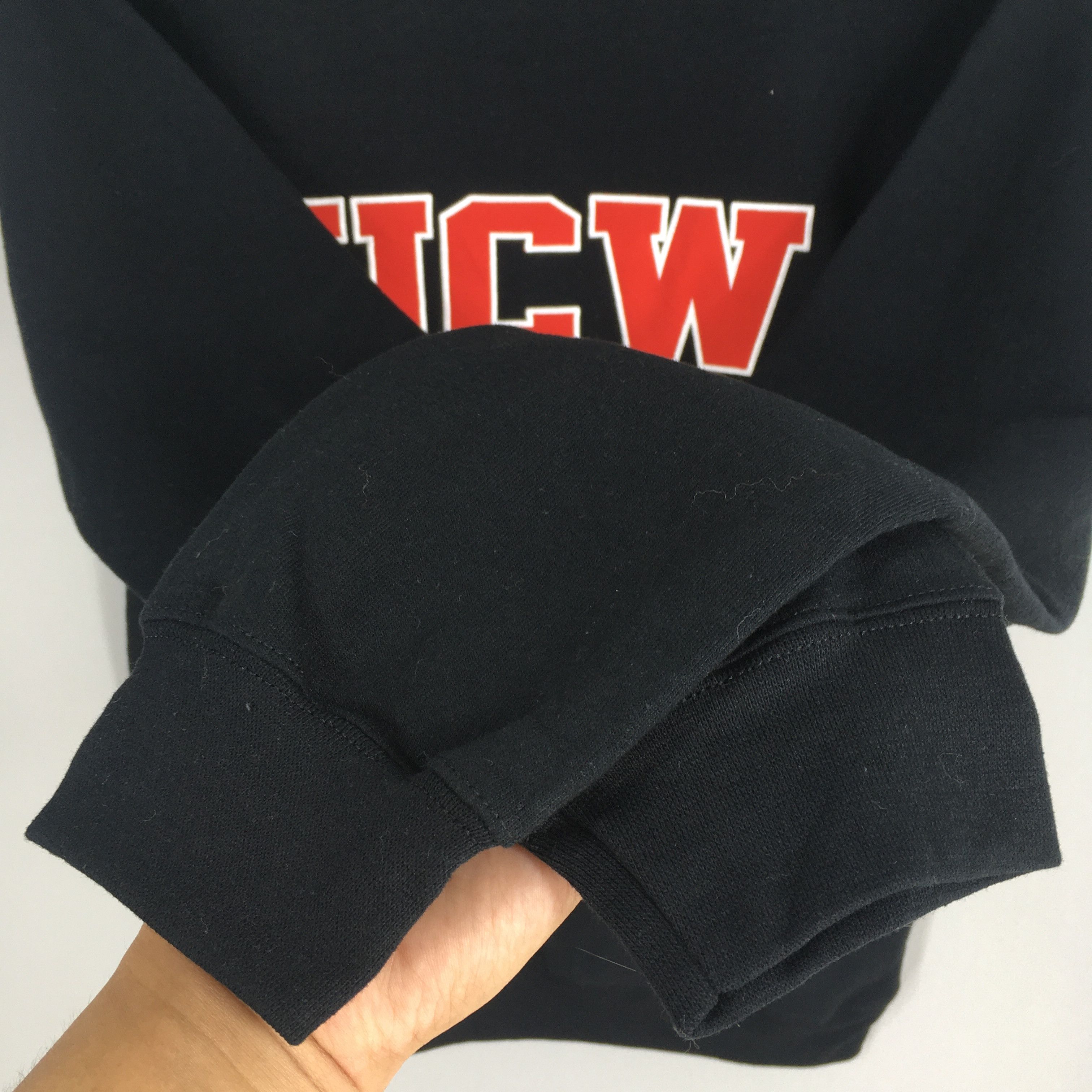 NCAA × Vintage Vintage 90s University of Canada West Black Sweatshirt S Size US S / EU 44-46 / 1 - 5 Thumbnail