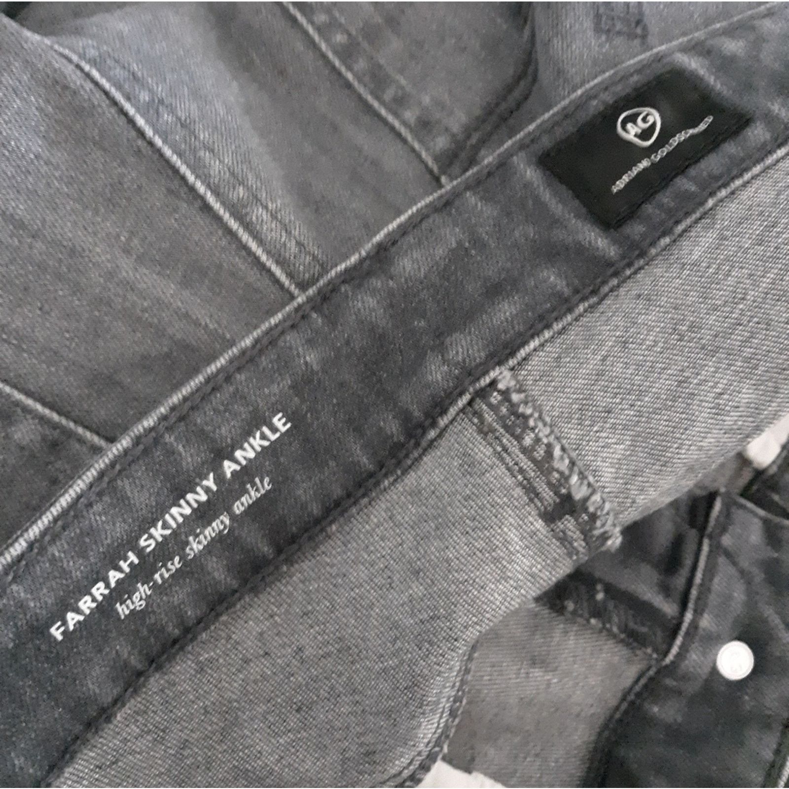 AG Adriano Goldschmied Adriano Goldschmied Farrah Ankle Jeans Size 30" / US 8 / IT 44 - 7 Thumbnail