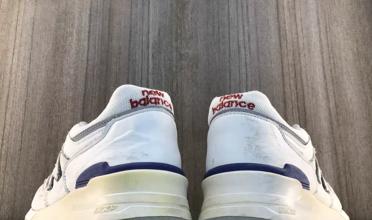 New Balance New Balance 997 White Blue Grey J16 Size US 9.5 / EU 42-43 - 4 Thumbnail