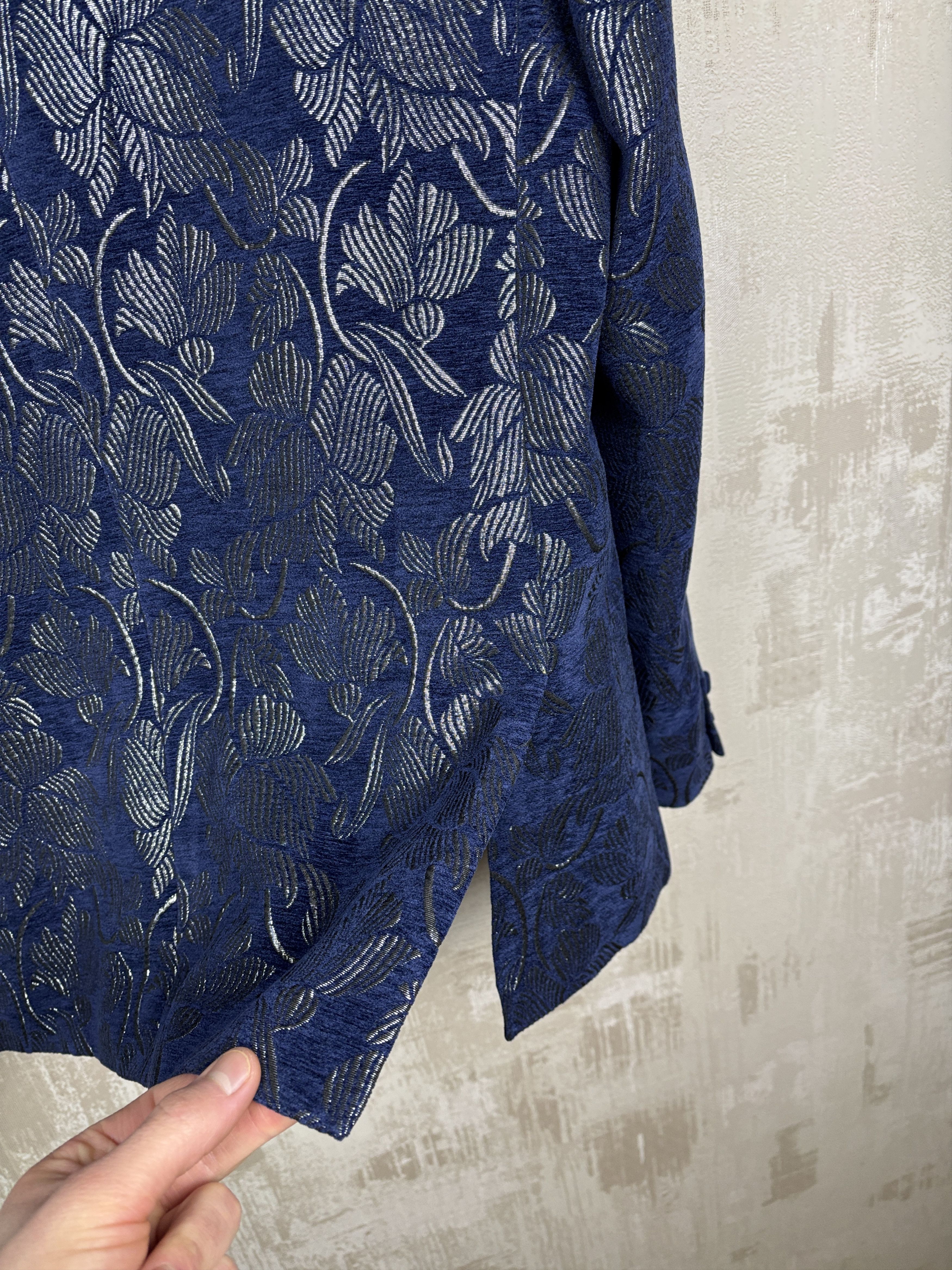 Joe Browns Joe Browns Silver Jacquard Blazer Size UK/US 46, EU 56 Size 46R - 20 Thumbnail