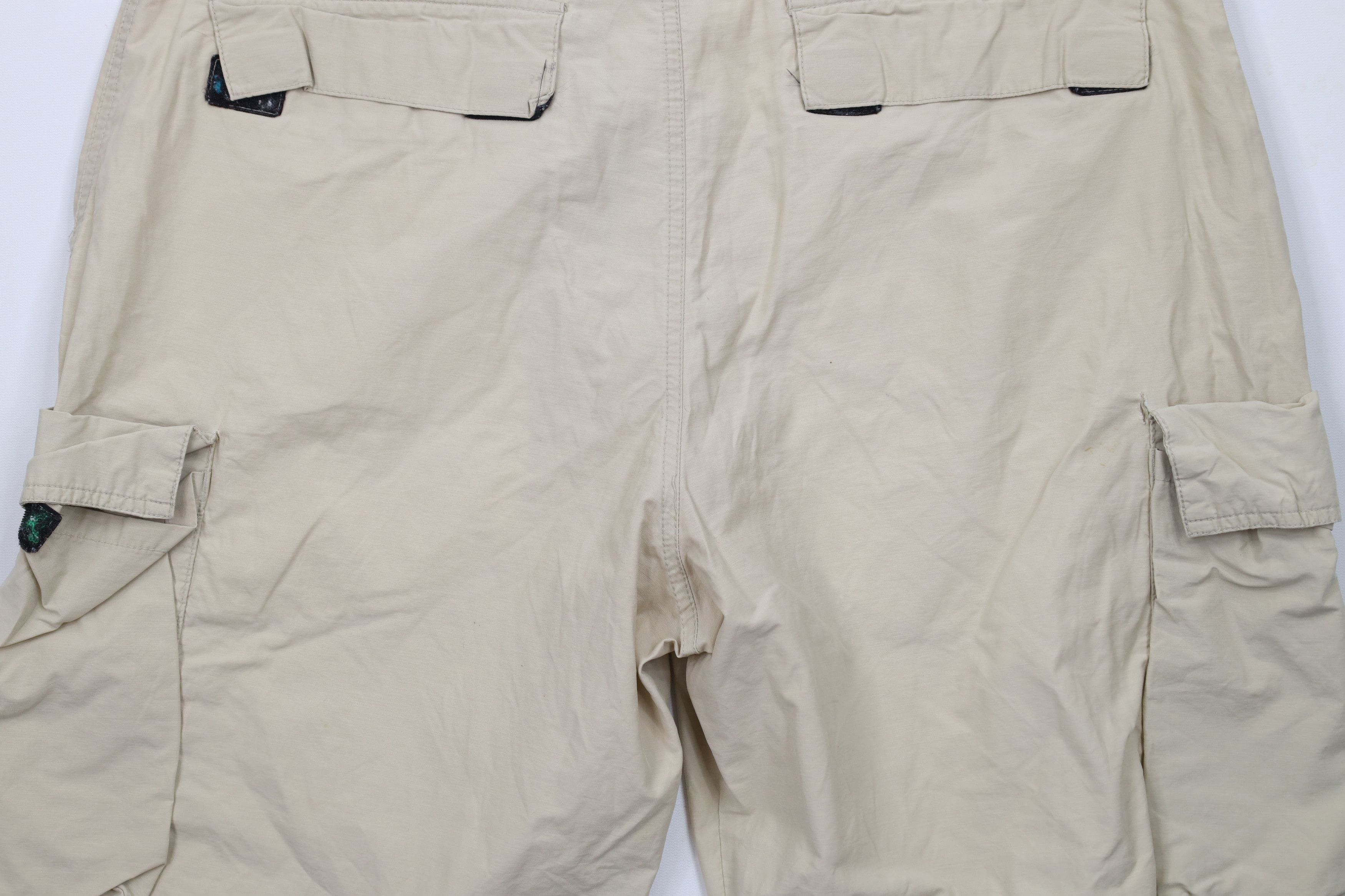 Vintage Vintage 90s Unionbay Streetwear Baggy Cargo Shorts Beige Size US 38 / EU 54 - 12 Thumbnail