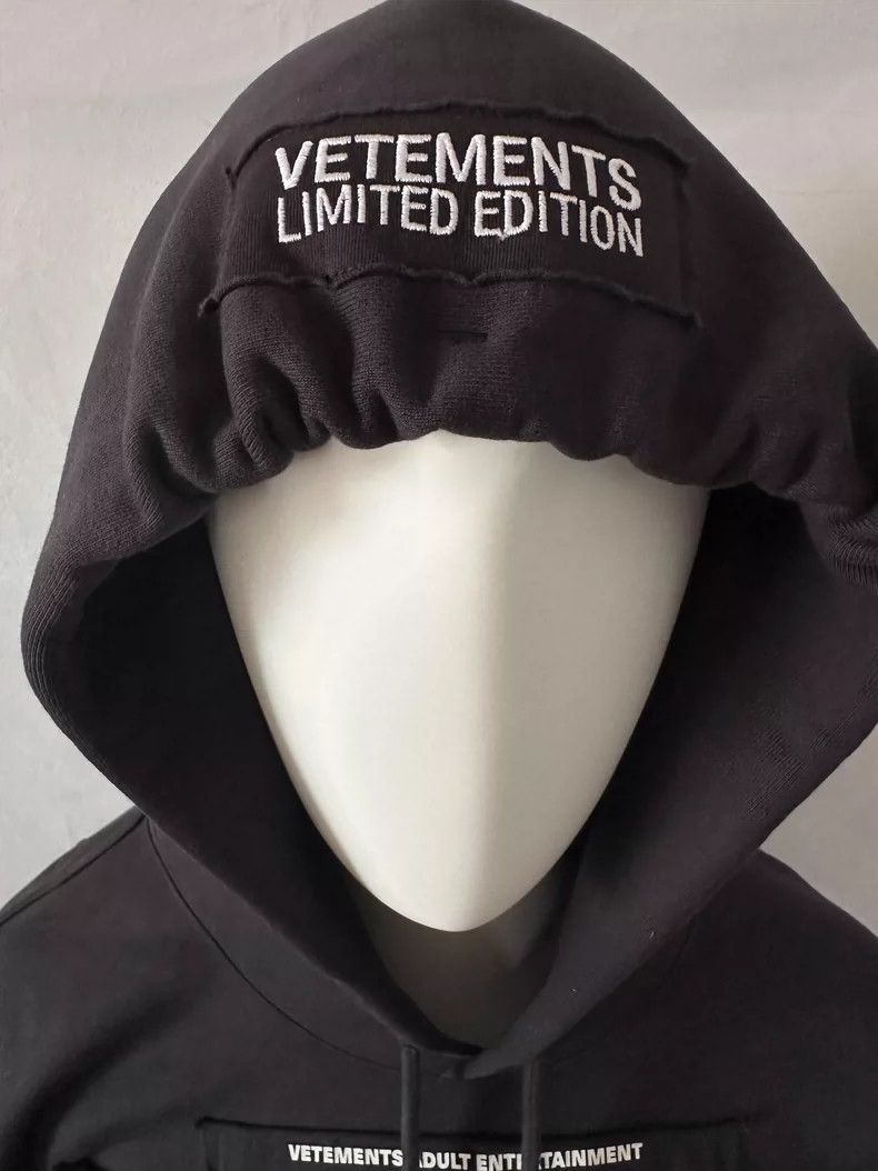 Vetements Vetements Patchwork Hoodie Size US S / EU 44-46 / 1 - 3 Thumbnail