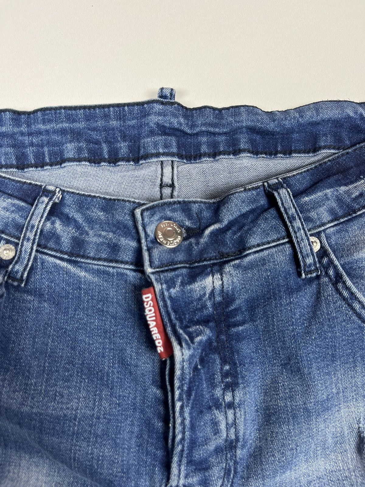 Dsquared2 Vintage Dsquared2 508 Cool Slim Lyc Distressed Denim Pants Size US 34 / EU 50 - 5 Thumbnail