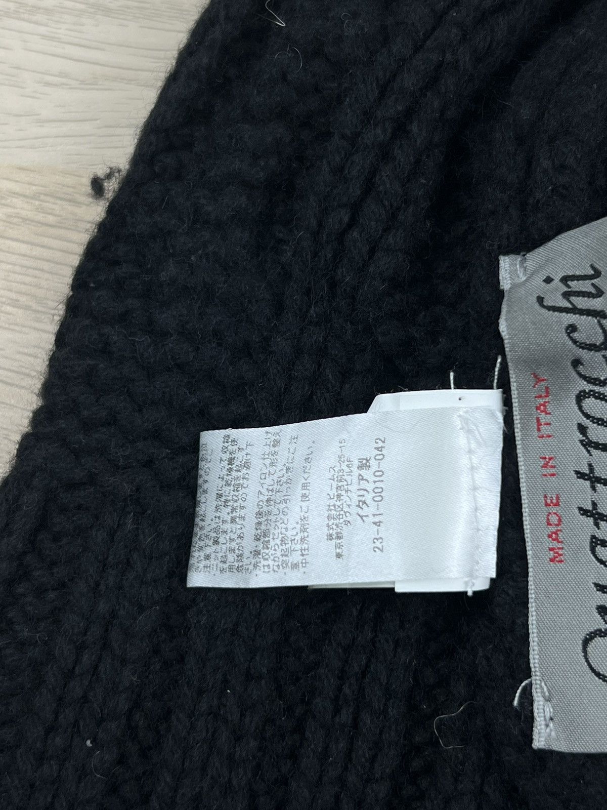 Beams Plus Quattrocchi By Beams Knitted Hat Beanie Size ONE SIZE - 9 Thumbnail