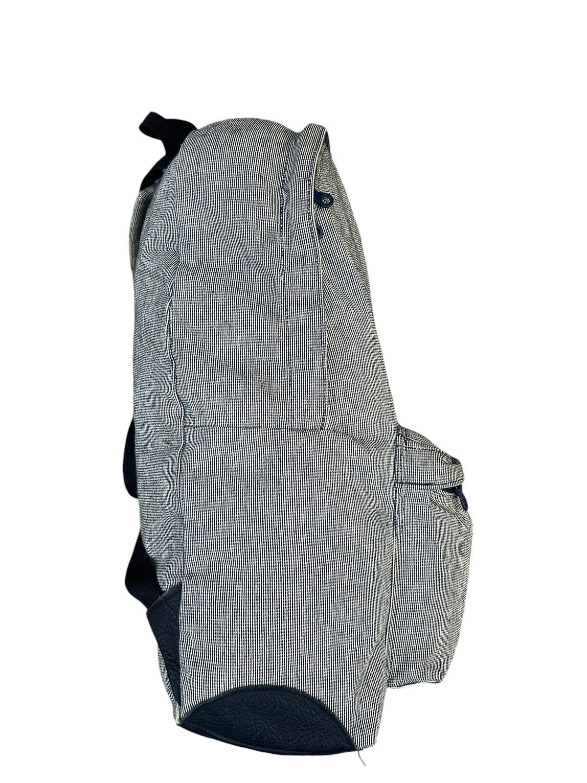 Unused Unused Japan Leather Cotton Backpack Bag Size ONE SIZE - 15 Thumbnail