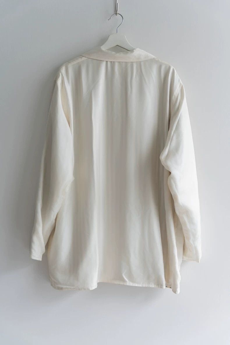 Yohji Yamamoto Yohji Yamamoto Yohji Yamamoto Striped Silk Reversible Jack Size US M / EU 48-50 / 2 - 2 Thumbnail
