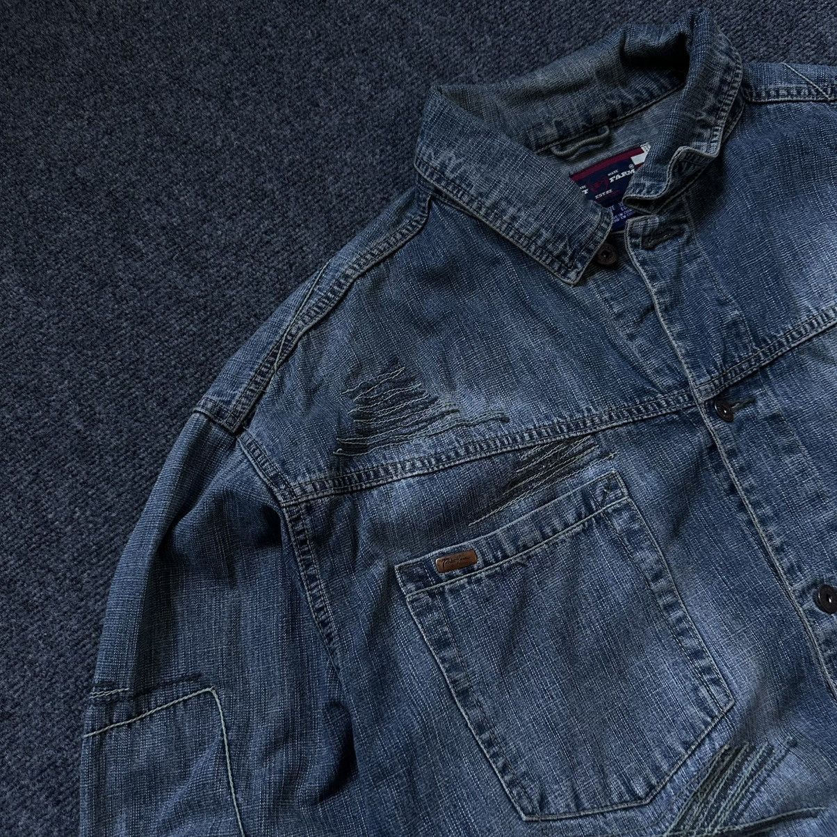 Phat Farm VTG Western Phat Farm Denim Jacket Size XL Man 90s USA Hype Size US XL / EU 56 / 4 - 4 Thumbnail