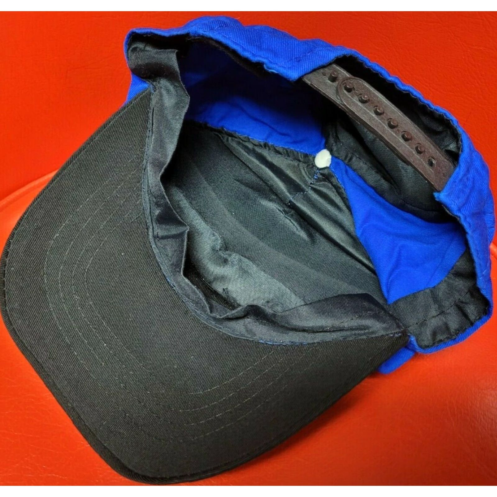 Vintage Cafe Mumbai Baseball Cap Adjustable Snapback Hat Mens Blue Cotton Blend Funny Aerospace Theme Cap NICE Size ONE SIZE - 3 Thumbnail