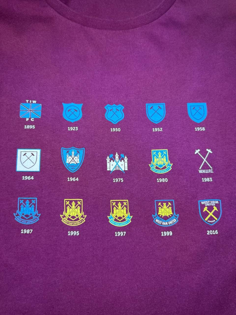 Other West Ham United soccer jersey tee Size US XXL / EU 58 / 5 - 4 Thumbnail