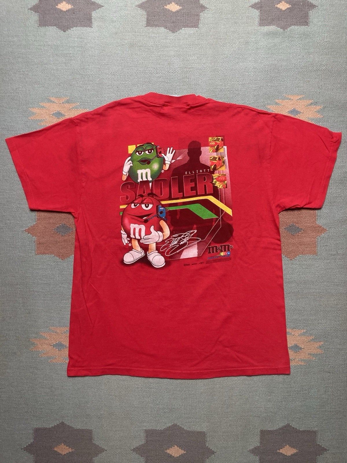 NASCAR × Vintage t shirt Elliot Sadler M&Ms racing team chase authentics M Size US M / EU 48-50 / 2 - 4 Thumbnail