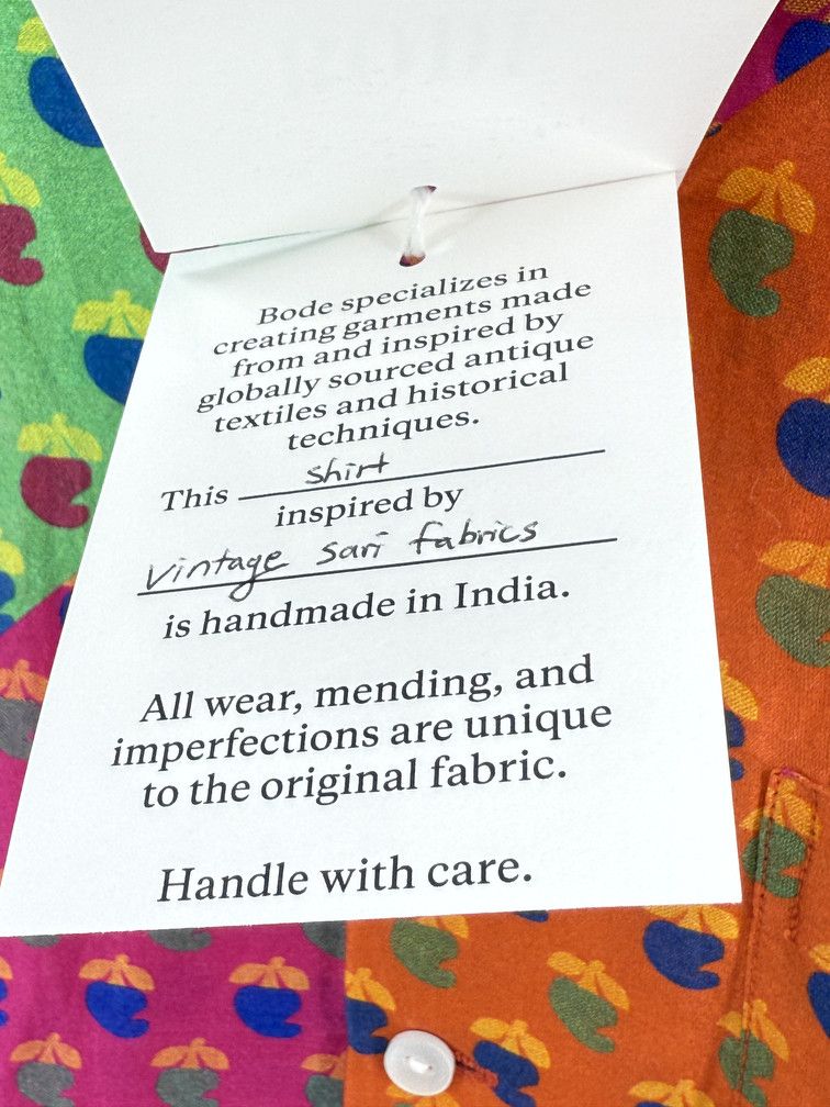 Bode Colorblock Shirt Size US M / EU 48-50 / 2 - 4 Thumbnail