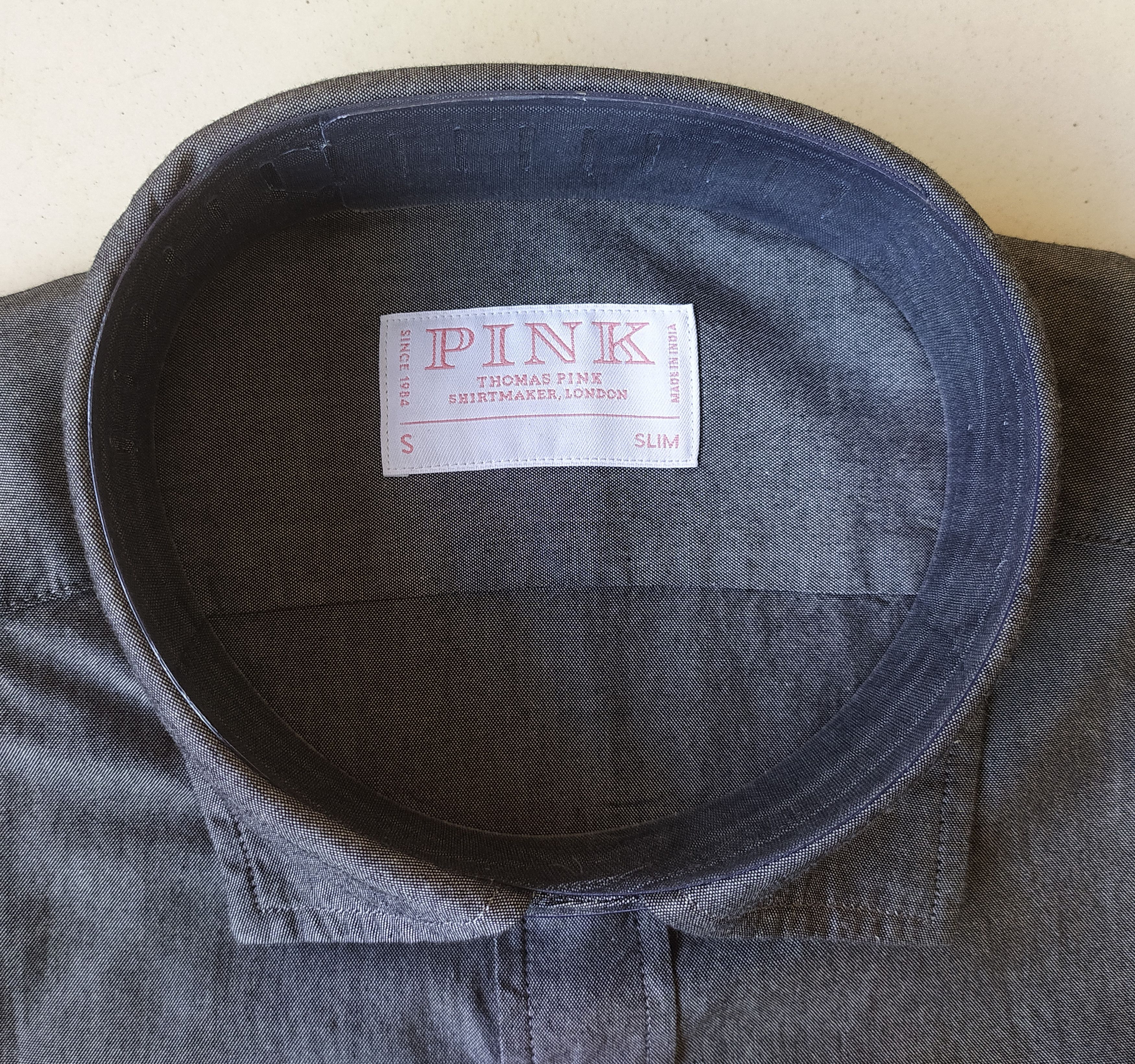 Thomas Pink Thomas Pink Formal Plain Shirt Free Shipping Worldwide T/116 Size US S / EU 44-46 / 1 - 7 Thumbnail