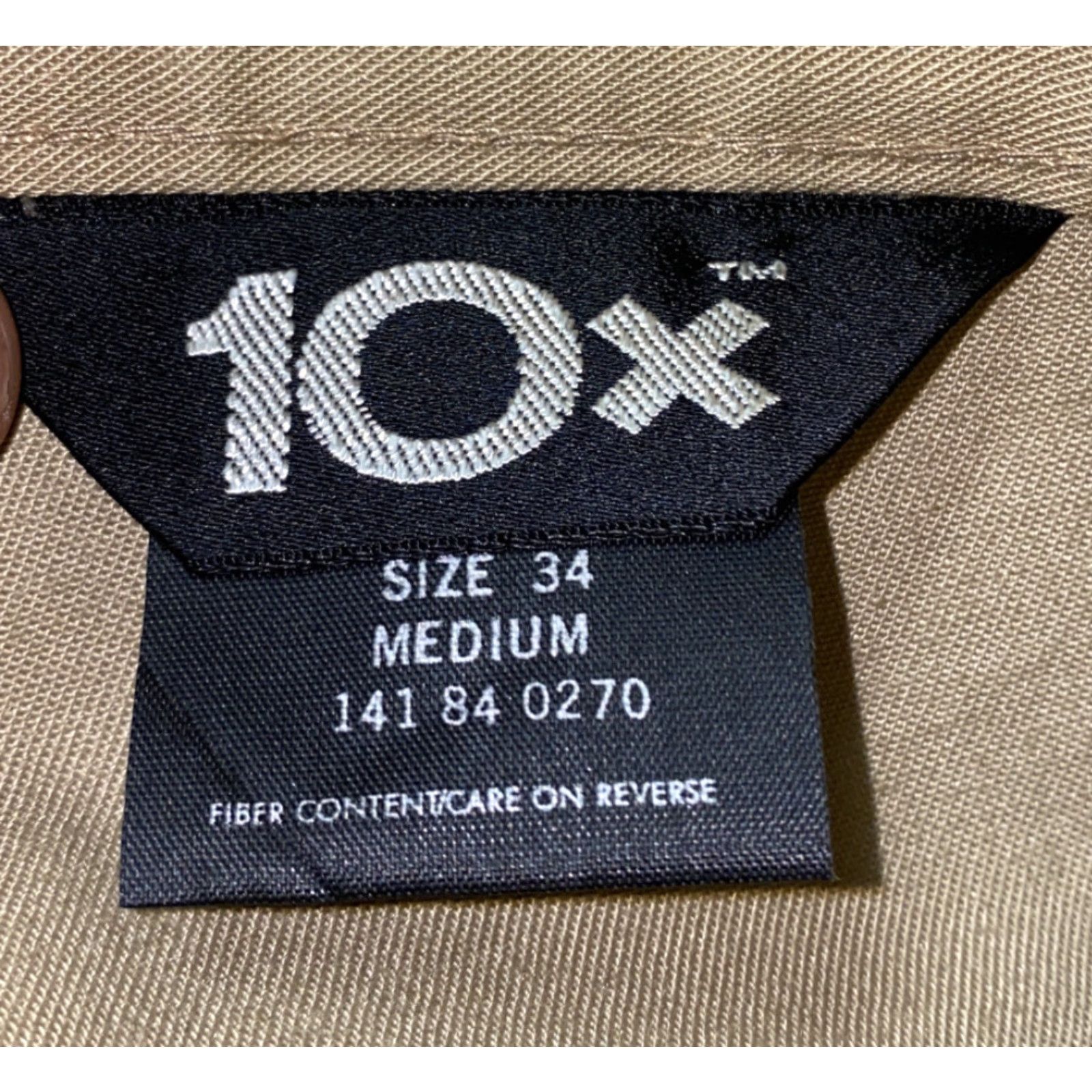 Vintage 10X Mens Beige Multi Pocket Zip Fly Pants Casual 34 x 30 Pants Mens Beige 10X Casual Pockets Zip Fly 34x30 Size US 34 / EU 50 - 5 Thumbnail