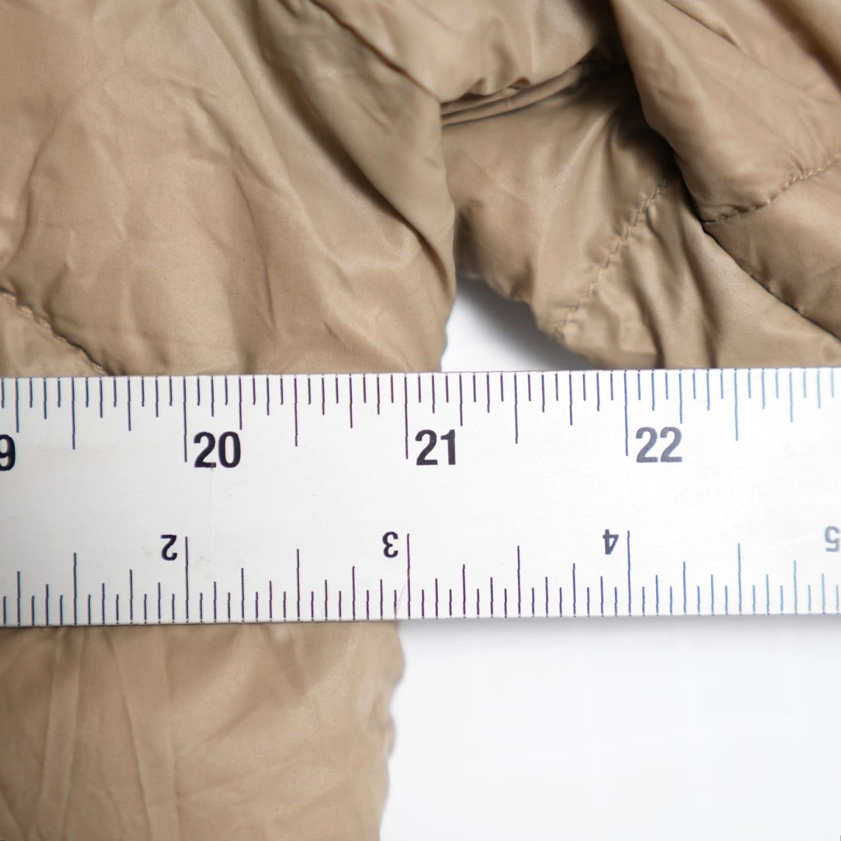 London Fog London Fog Puffer Jacket Womens Large Beige Zip Size L / US 10 / IT 46 - 6 Thumbnail