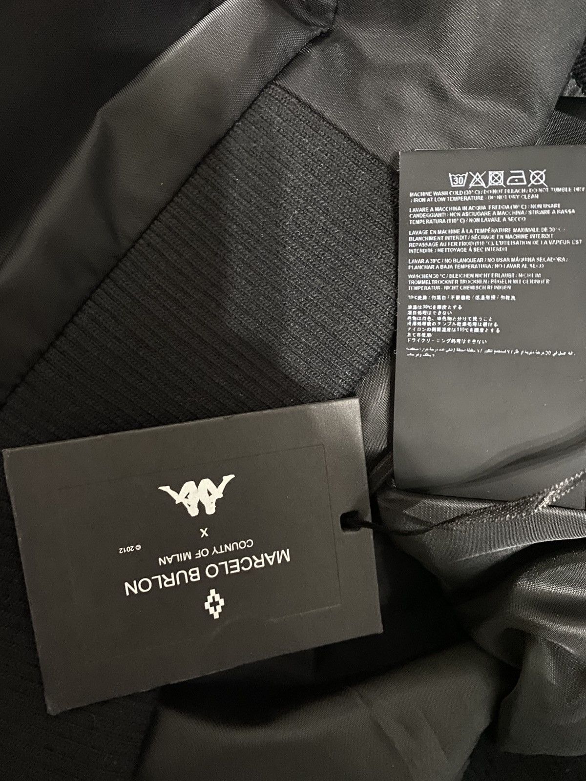 Kappa × Marcelo Burlon Marcelo Burlon x Kappa Men’s Bomber Jacket, size S, new Size US S / EU 44-46 / 1 - 6 Thumbnail