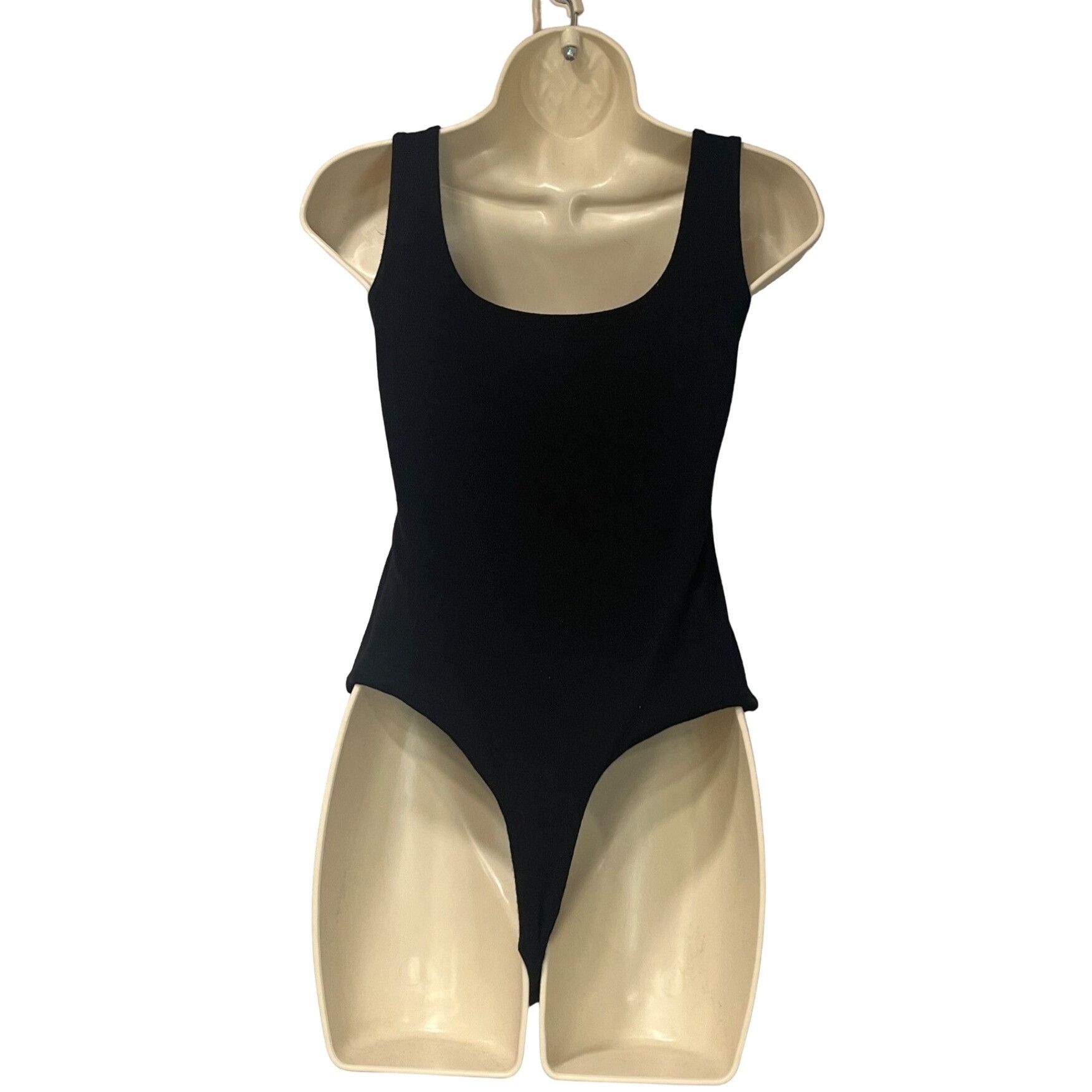 Other Naked Wardrobe NW Sculpt Tank Scoop Bodysuit, Black, Sz. M Size M / US 6-8 / IT 42-44 - 4 Thumbnail