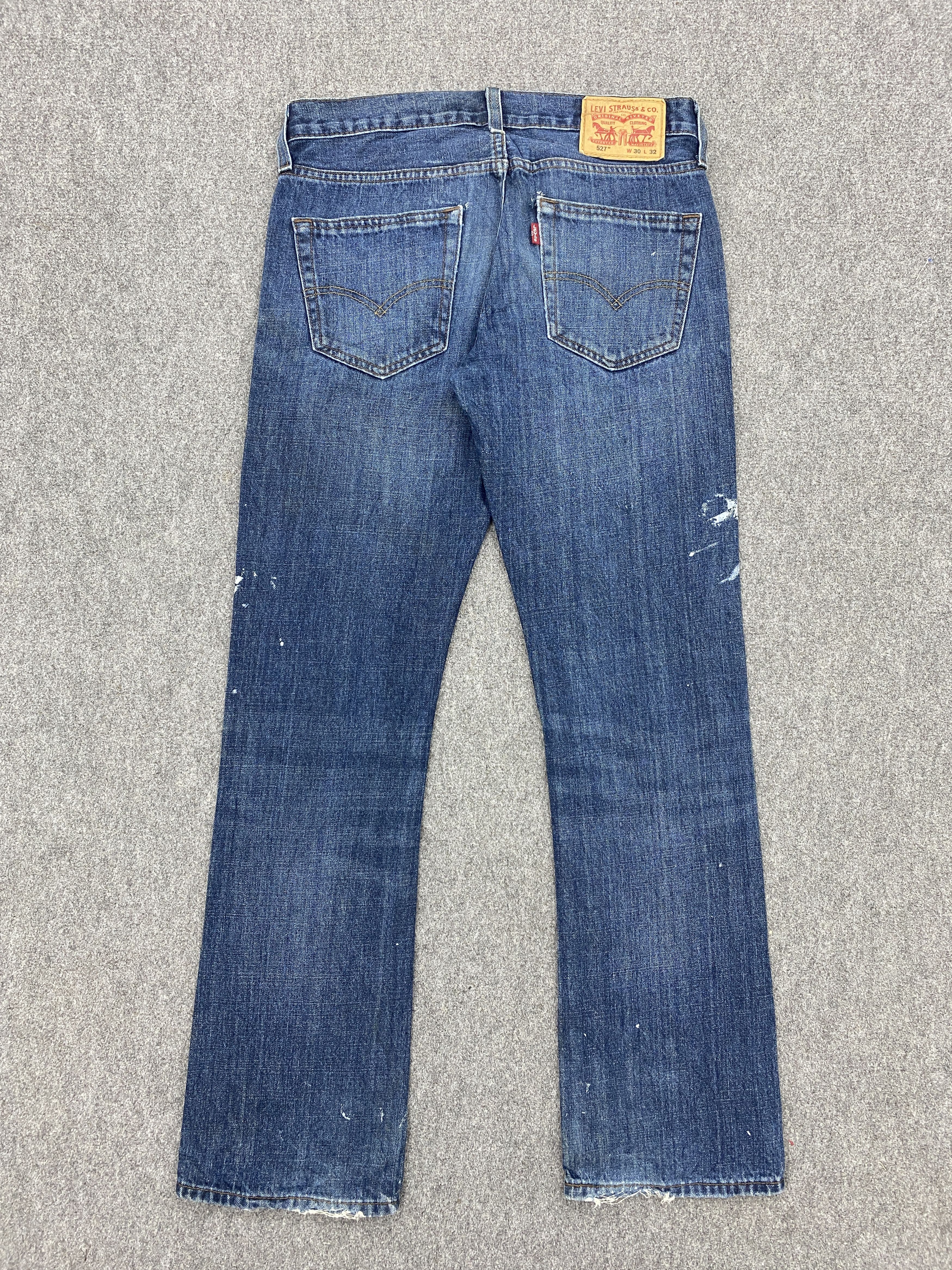 Levi's Vintage Levis 527 Flared Bootcut Denim DP2701 Size US 30 / EU 46 - 3 Thumbnail