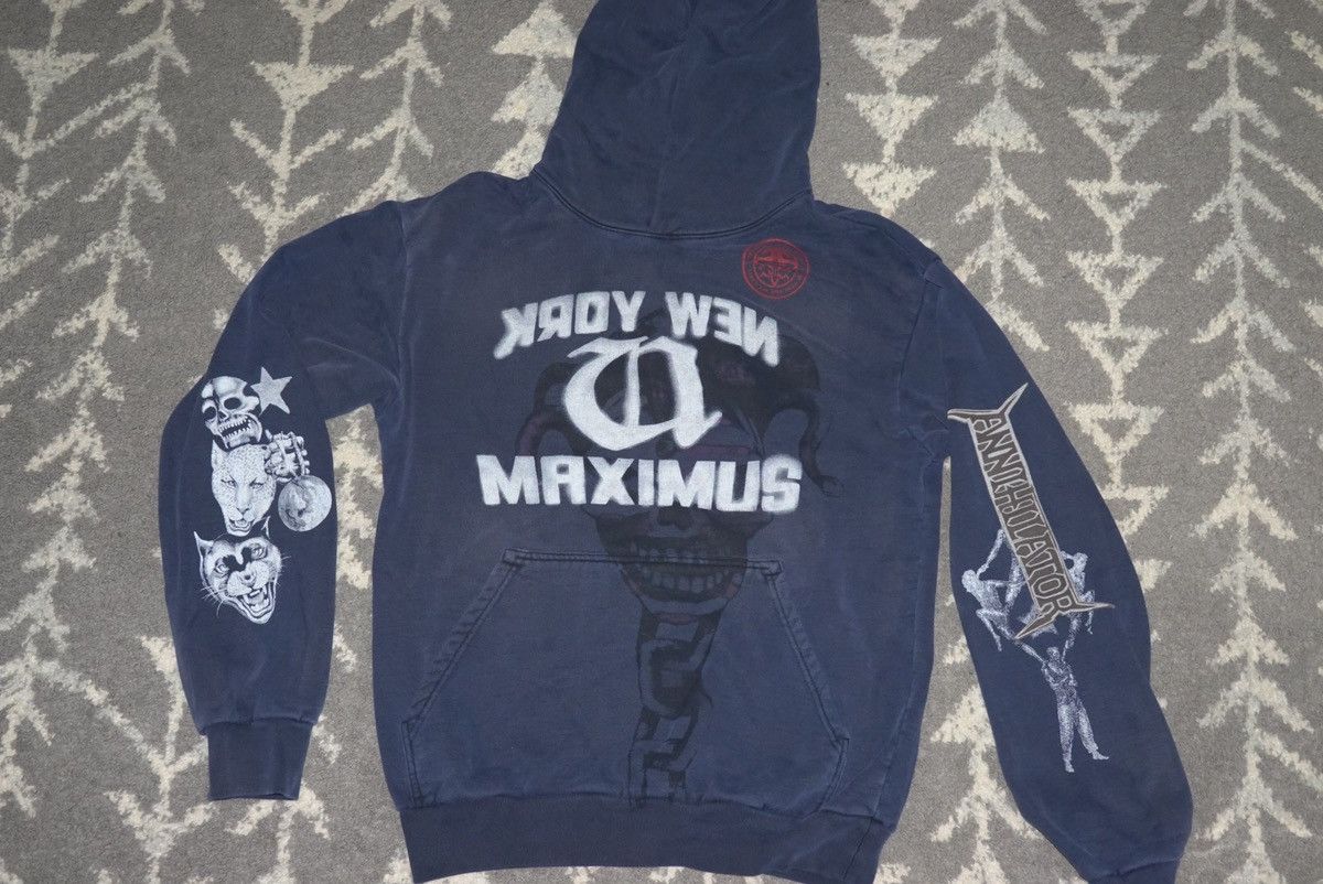 Travis Scott RARE TRAVIS SCOTT HOODIE FROM METLIFE SZ XXL Size US XXL / EU 58 / 5 - 1 Thumbnail