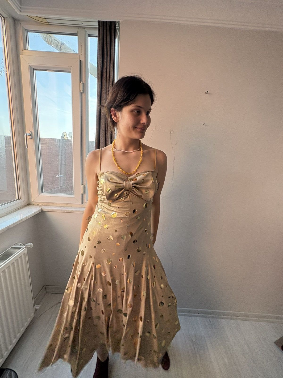 Vintage Vintage dress Size L / US 10 / IT 46 - 3 Thumbnail