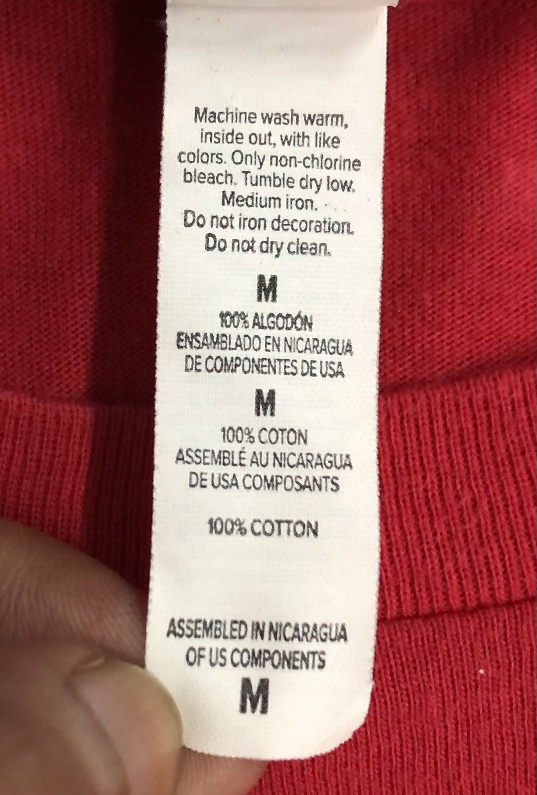 Canvas Vintage No Beef Im A Vegan T-Shirt Size US M / EU 48-50 / 2 - 8 Thumbnail