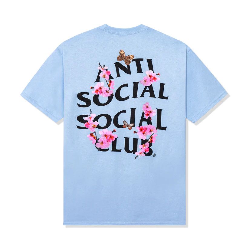 Anti Social Social Club Kkoch Tee Blue DS ASSC