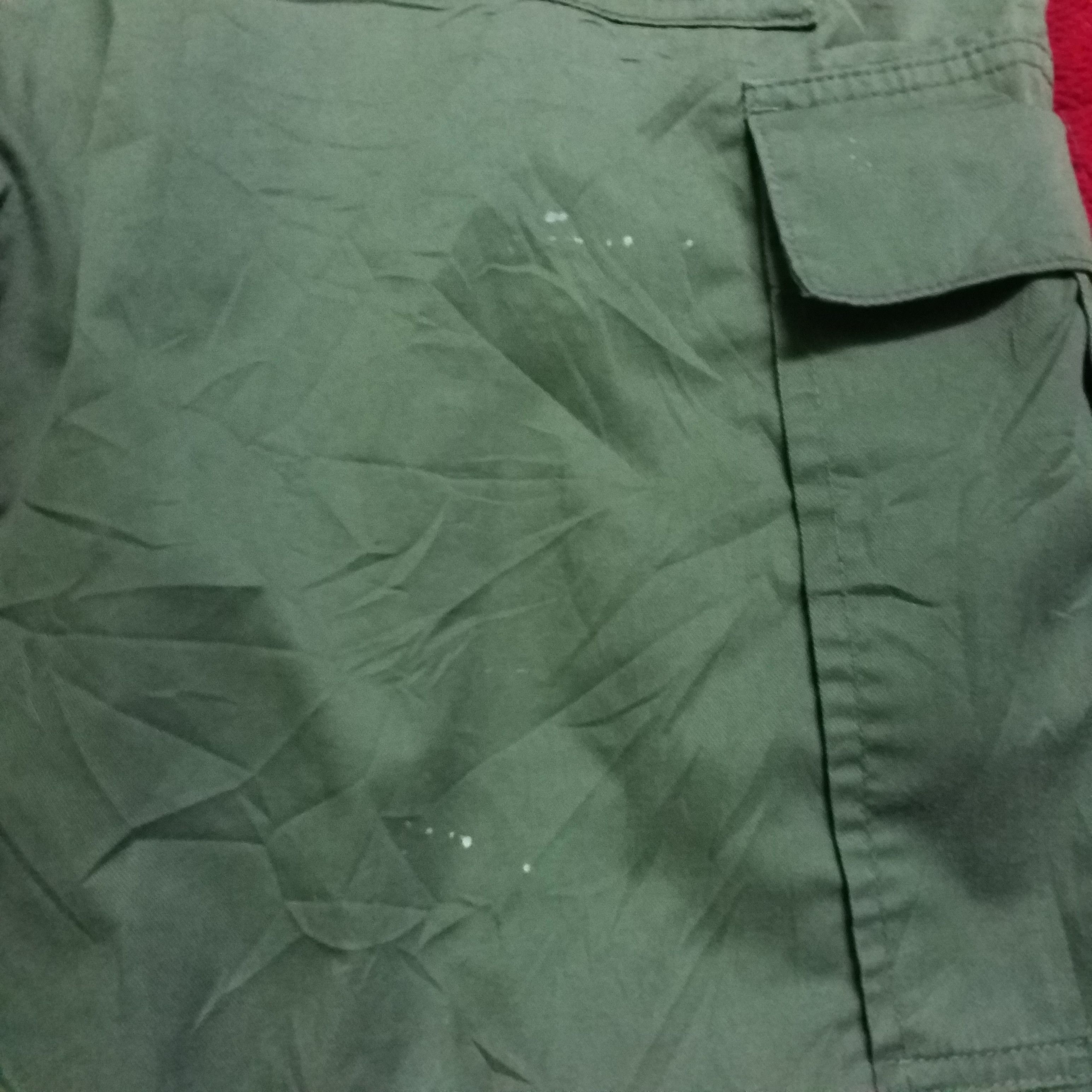 GU GU CARGO BAGGY ARMY GREEN Size US 35 - 6 Thumbnail